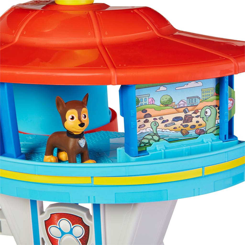 Hot Sale! PAW Patrol Adventure Bay Lookout Tower Playset with Chase Figures and Police Cruiser