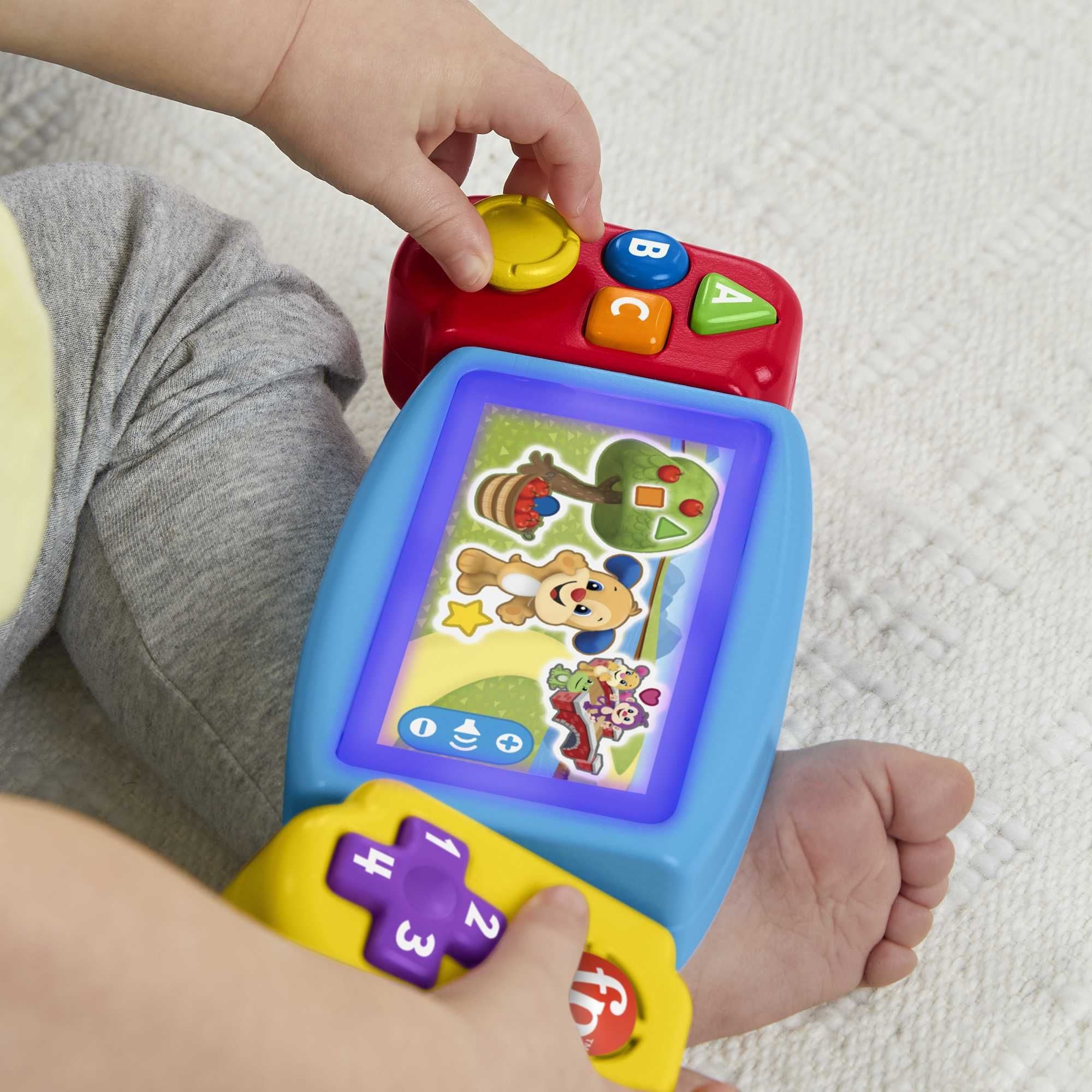 Fisher-Price Laugh & Learn Interactive Twist & Learn Gaming Toy for Toddlers