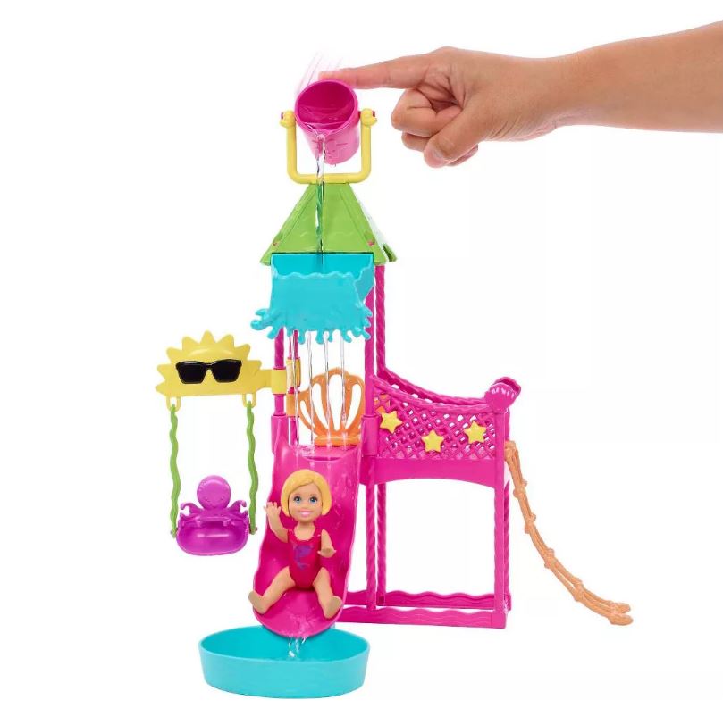 Barbie Skipper First Jobs - Exciting Waterpark Playset with Doll