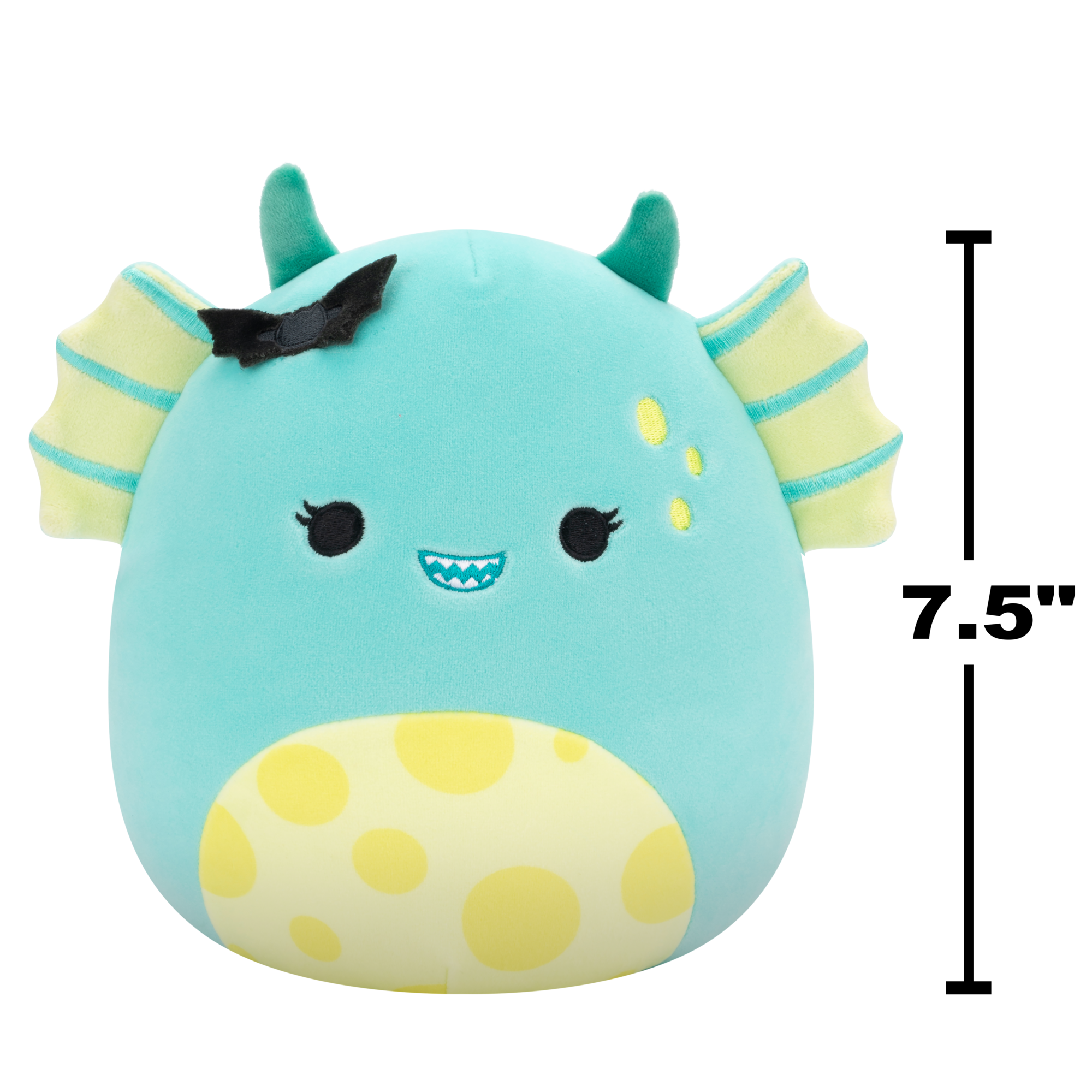 Halloween Special! 7.5-Inch Light Teal Squishmallows Swamp Monster Plush Toy