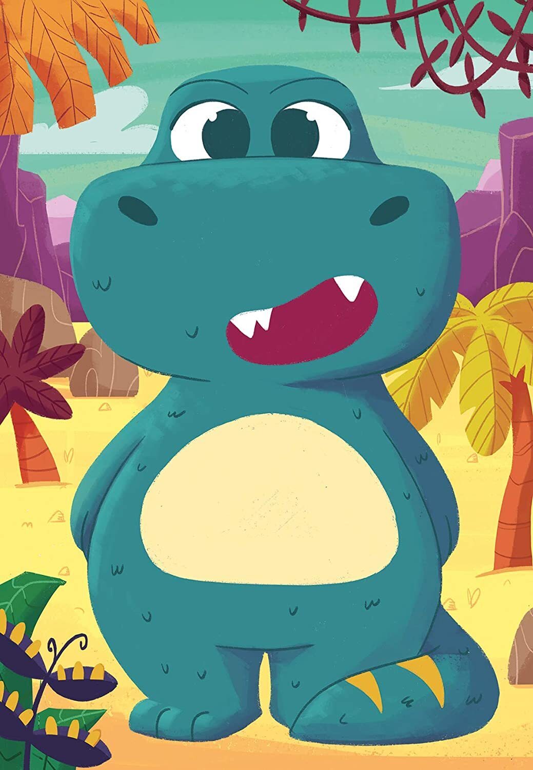 Ravensburger Cute Dinos: 3 Sets of 24 Piece Mix & Match Puzzles