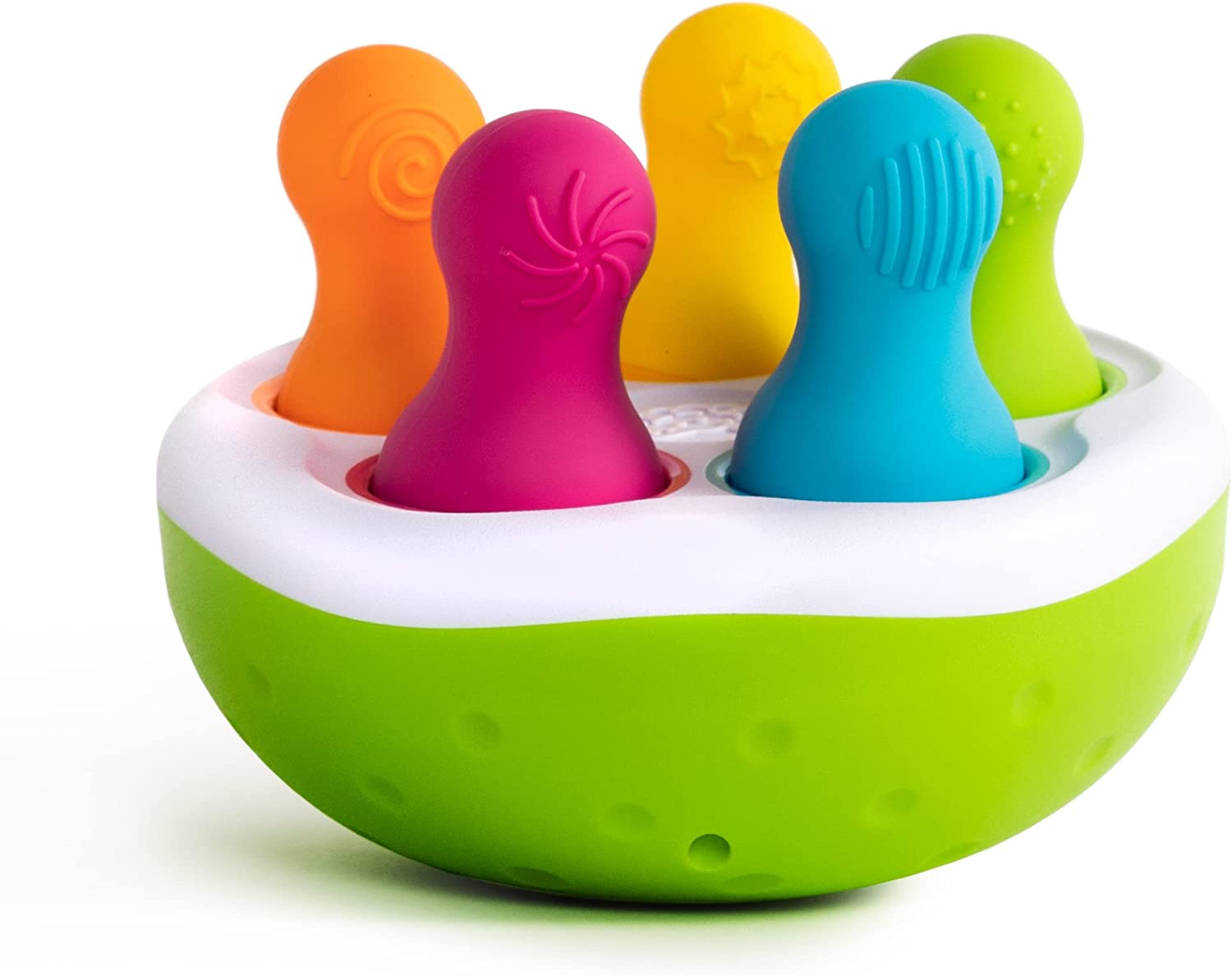 Fat Brain Toys: Fun and Textured Spinny Wobbling Pins