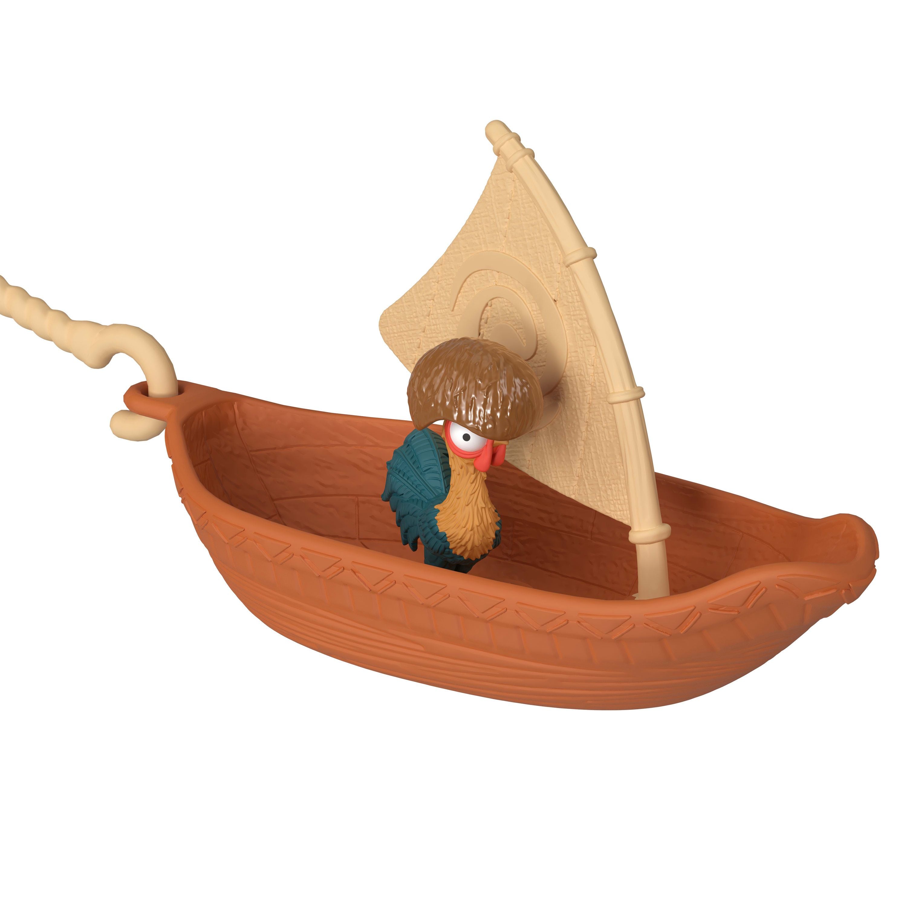Hot! Disney Moana 2 Adventure Canoe Playset