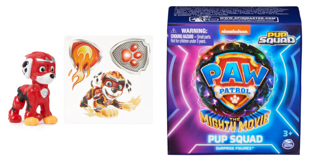 PAW Patrol The Mighty Movie - Surprise Marshall Pup Squad Figure