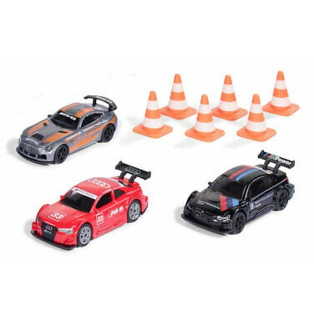 Hot Deal! Siku 6331 Four-Piece Race Car Toy Set for Motor Racing Enthusiasts