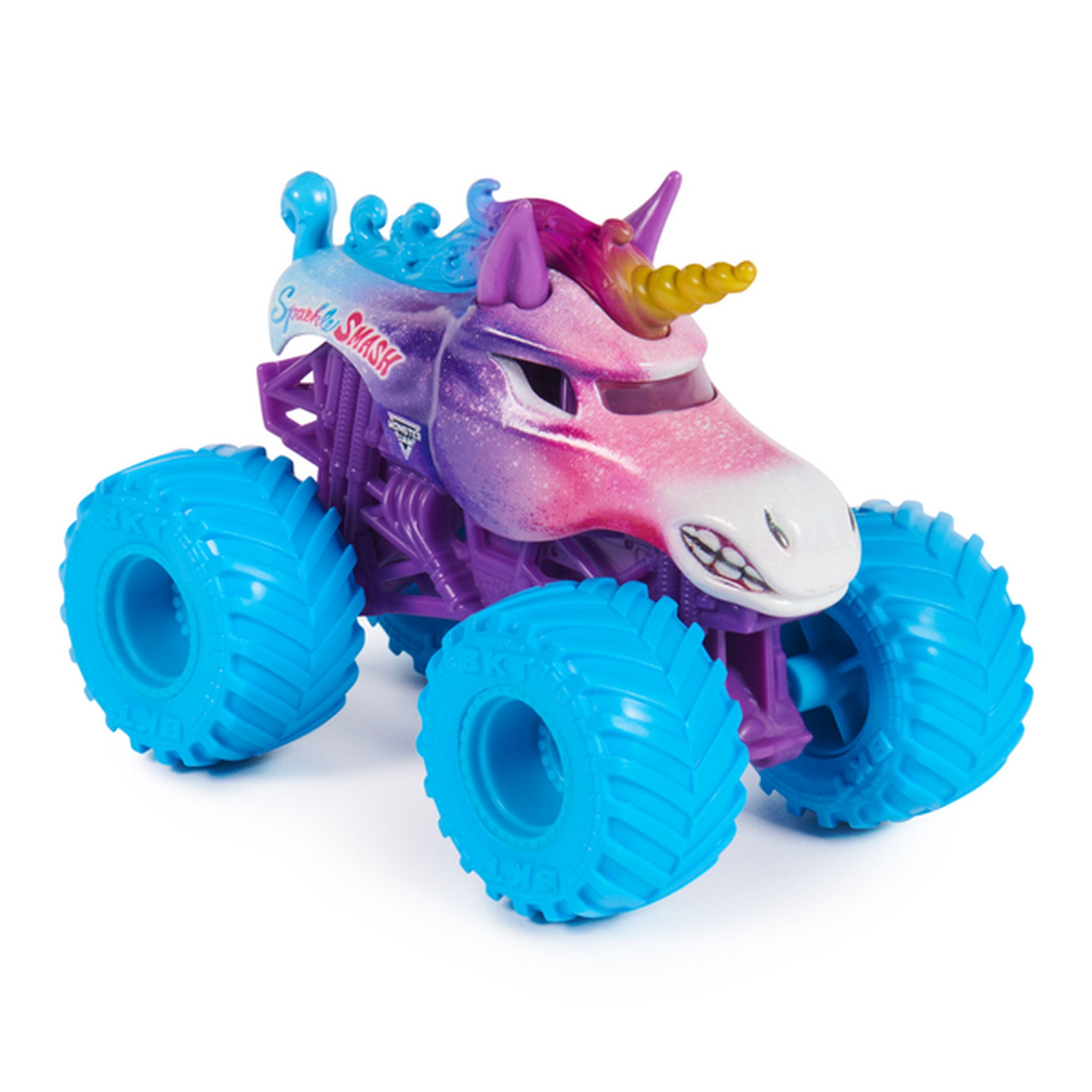 Hot Deal! 1:64 Scale Monster Jam Series 33 Sparkle Smash Monster Truck Toy
