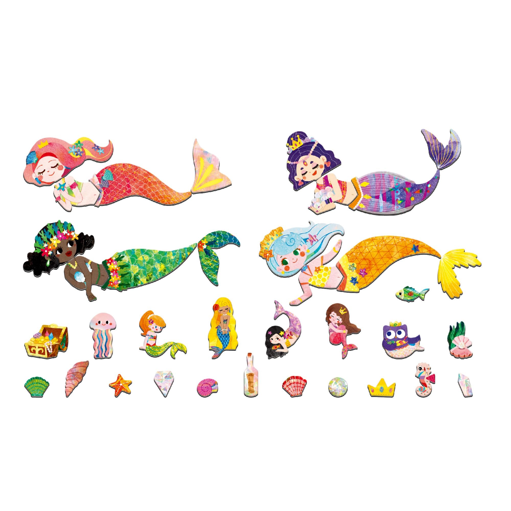 Hot! MierEdu Mermaid Travel Magnetic Box
