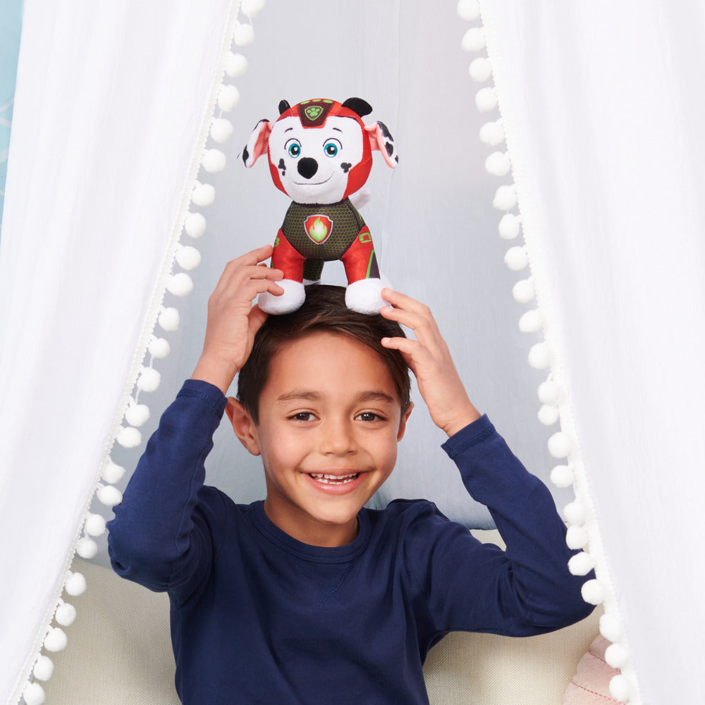 8 - inch PAW Patrol Aqua Pups Soft Plush - Aqua Marshall