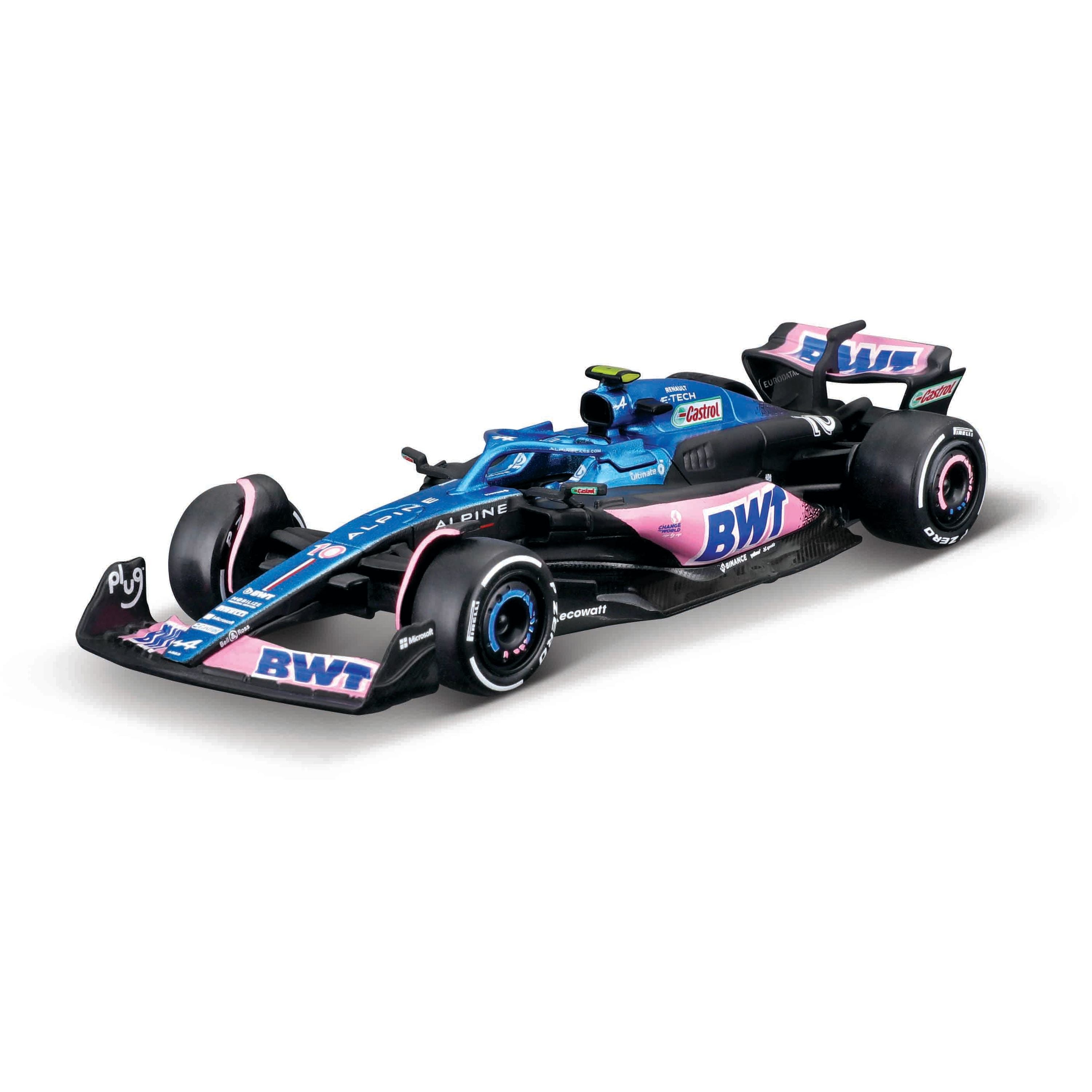 Bburago 2023 1:43 Scale F1 Renault Alpine A523 #10 Gasley Die - cast Model