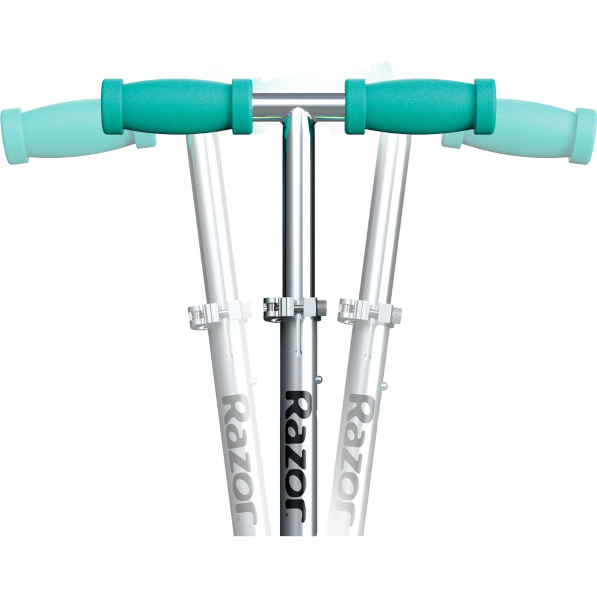 Teal Razor Rollie 2-in-1 DLX Scooter - Ideal for Young Beginners