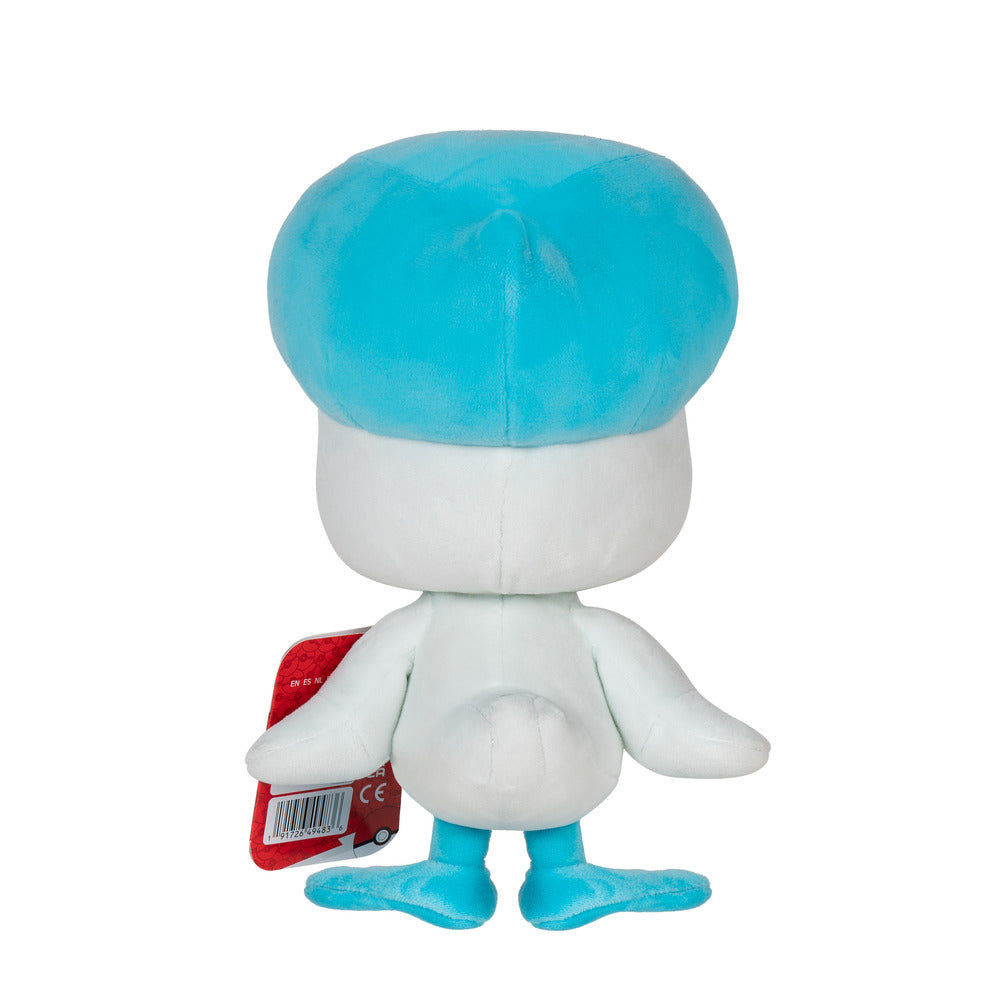 8-Inch Adorable Pokemon Plush - Quaxly from Generation IX