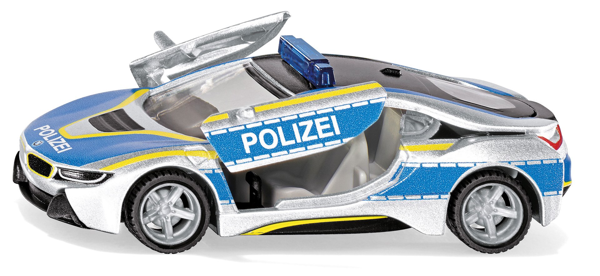 Hot Deal! Siku 1:50 Scale BMW i8 Police Car Model for Ages 3+