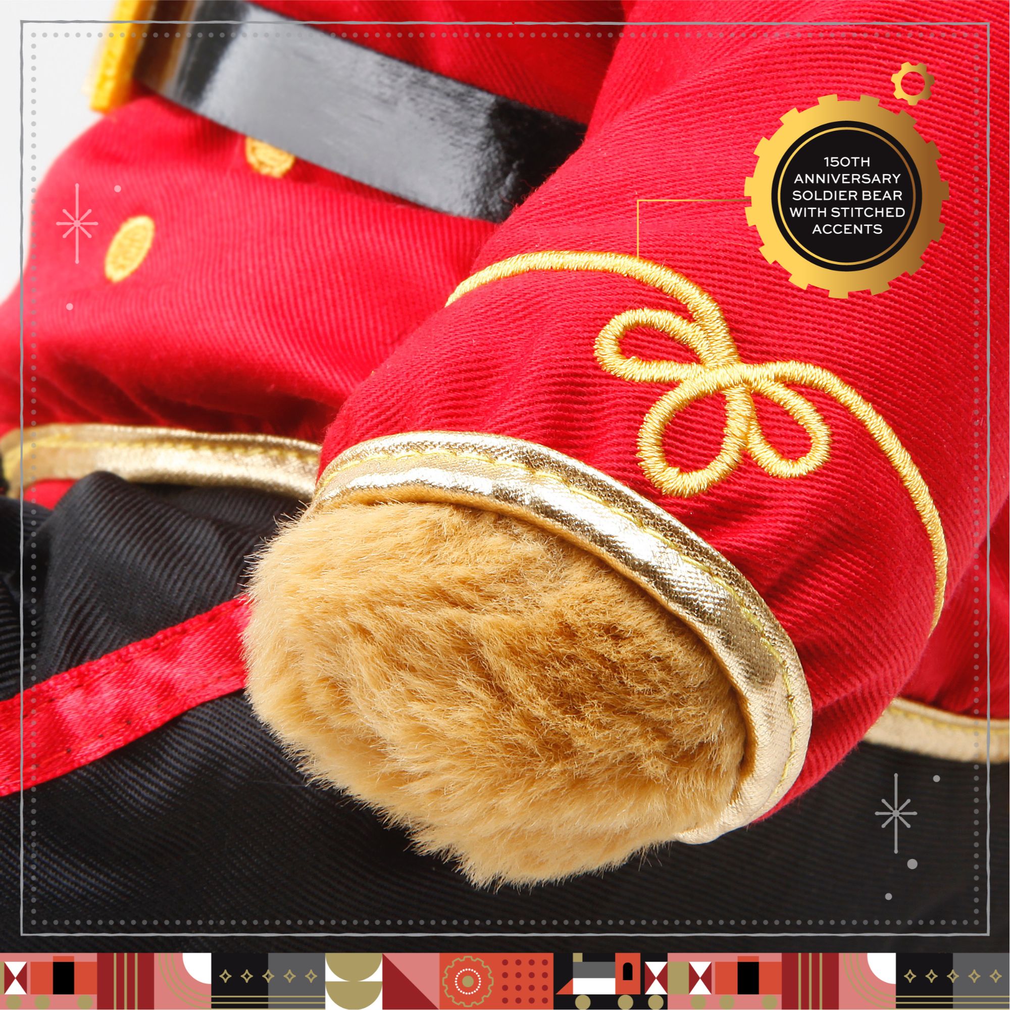 F.A.O. Schwarz 12-Inch Classic Anniversary Plush Bear - Great Deal!