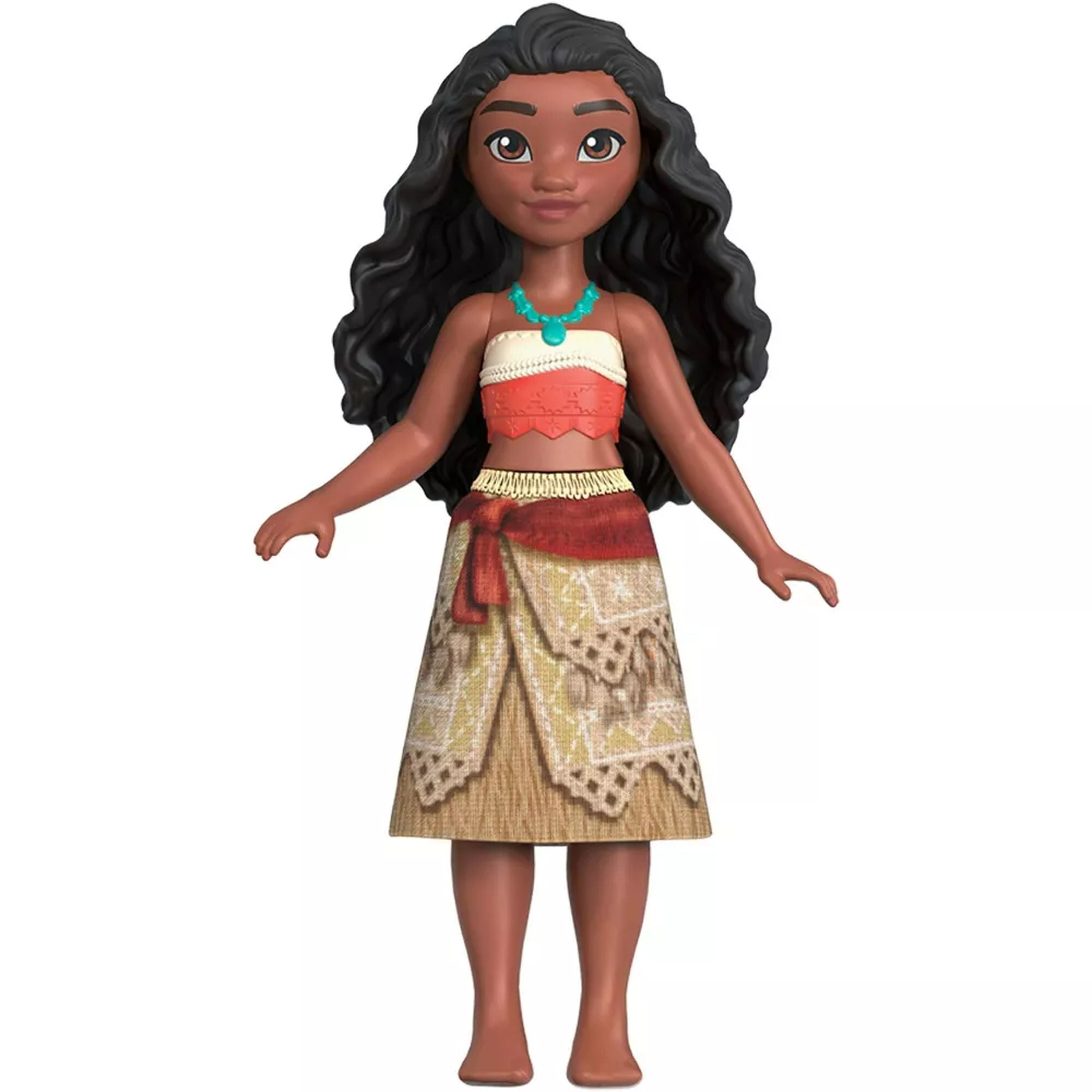 Hot! Disney Moana 7-Piece Small Doll Adventure Set