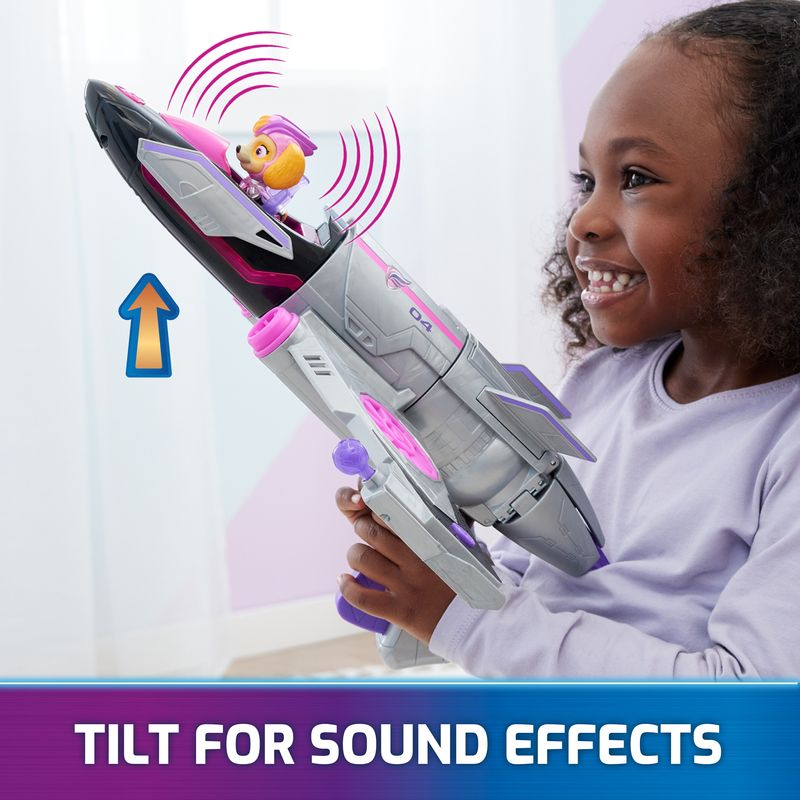 PAW Patrol The Mighty Movie Skye's Deluxe Rescue Jet - Ideal Gift!