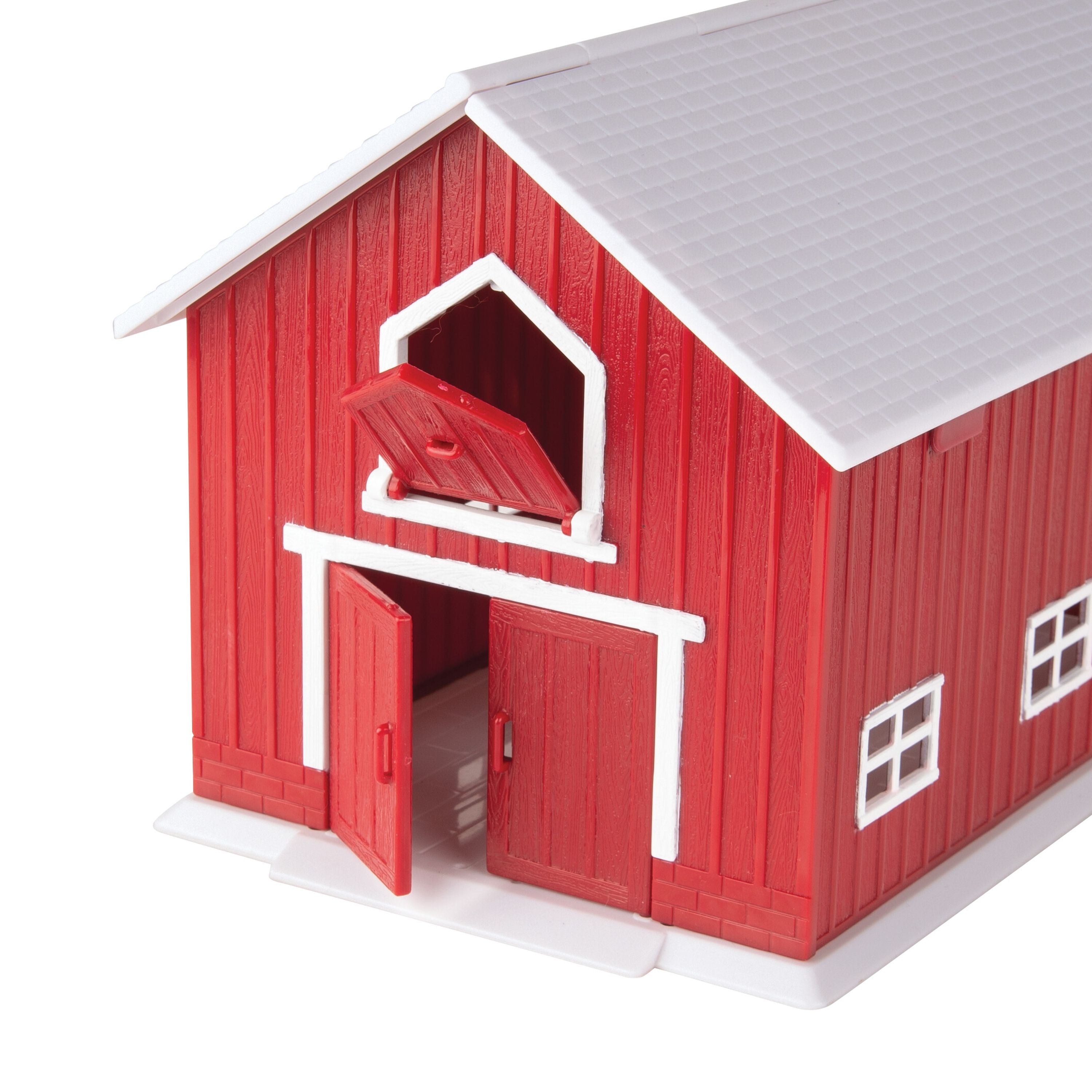 Hot! John Deere 24-Piece 1:64 Red Barn Playset