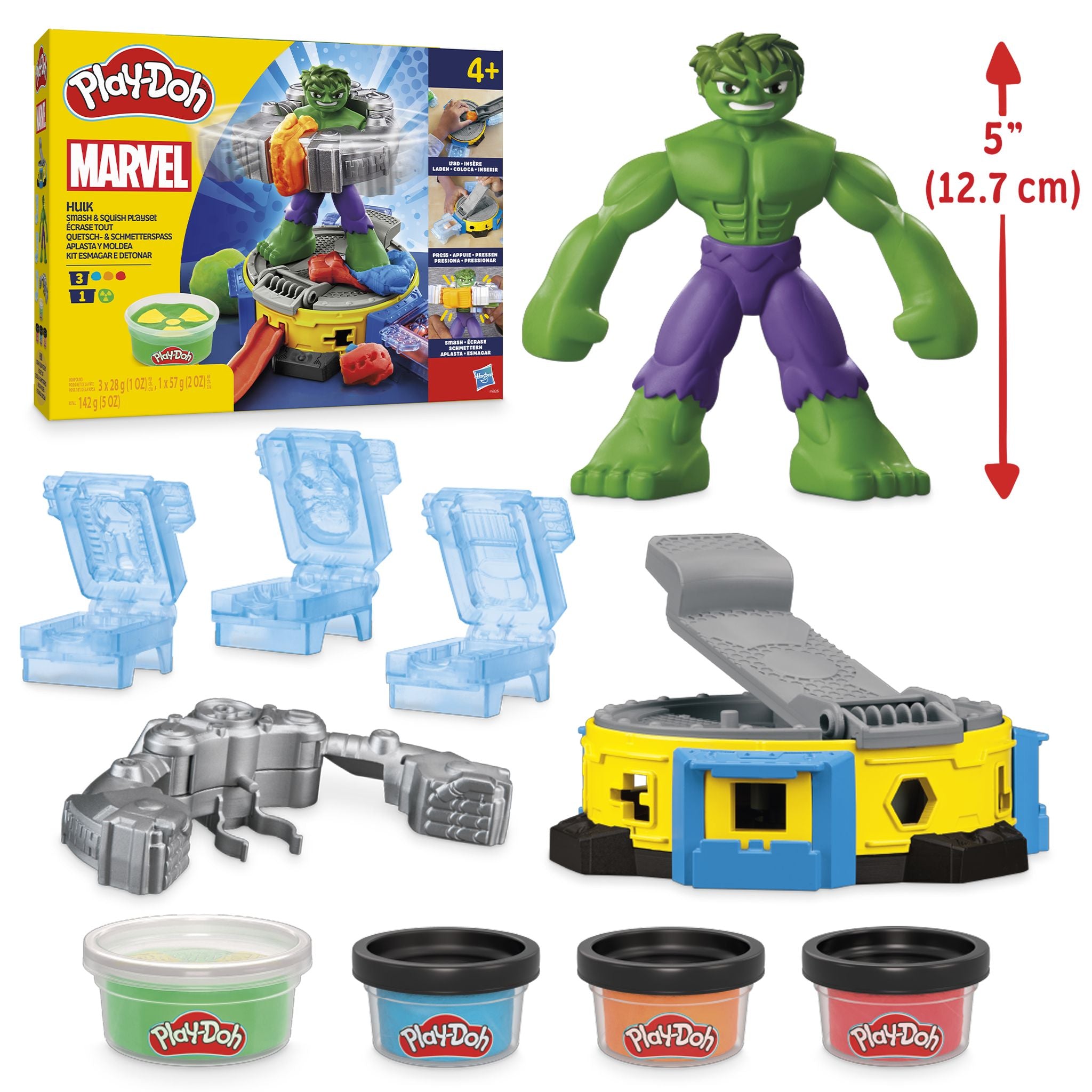 Play - Doh Hulk Super Smash and Squish Toy Set