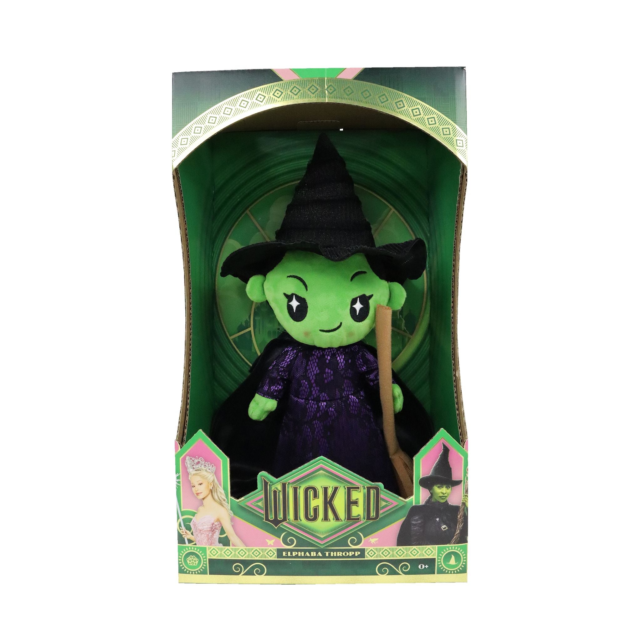 Exclusive Wicked 12-Inch Plush Toys - Elphaba Thropp from the Anticipated Movie