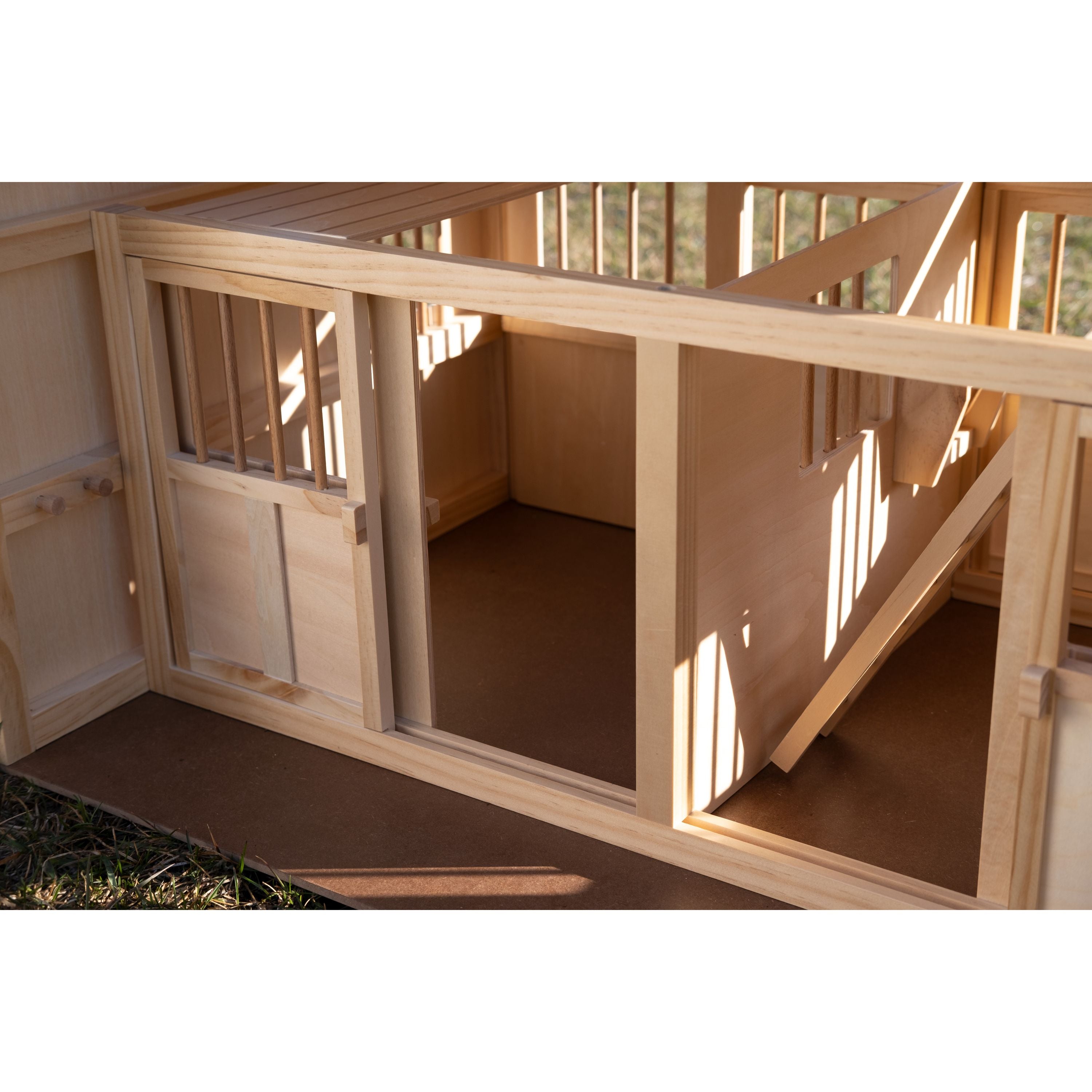 TOMY's Amazing Countryside Wooden Horse Stable and Barn Play Set - Ideal for Pretend Play