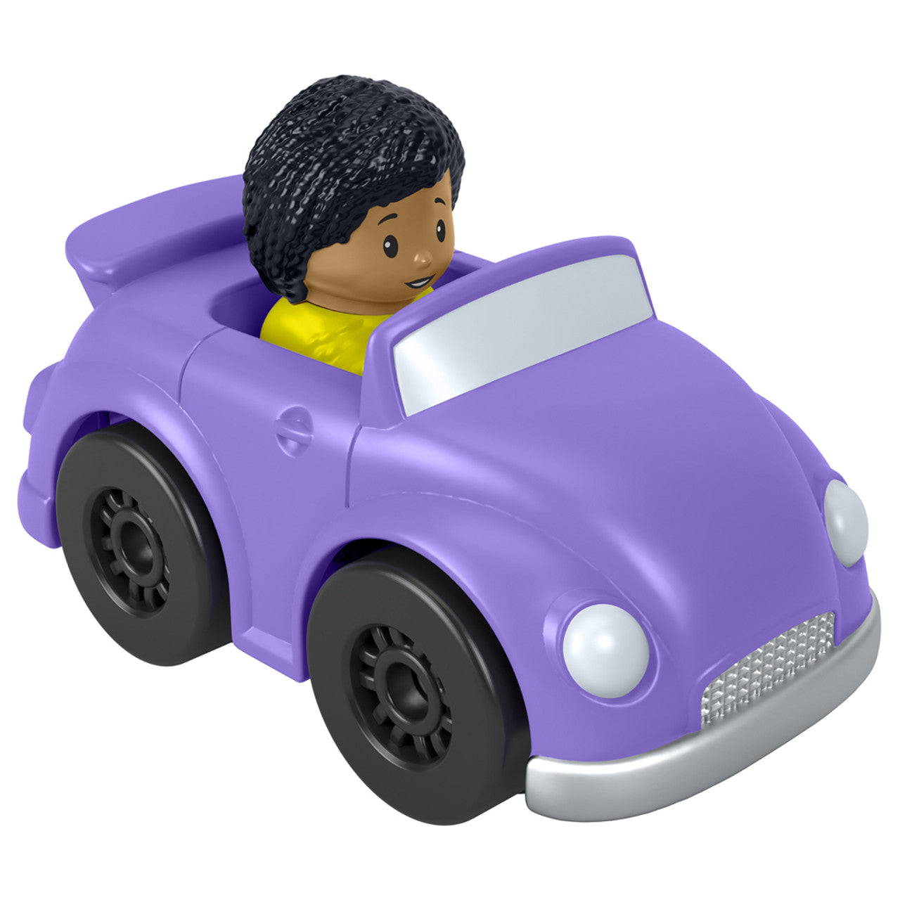 Fisher-Price Little People Wheelies Purple Sports Car - Ideal for Toddler Fun