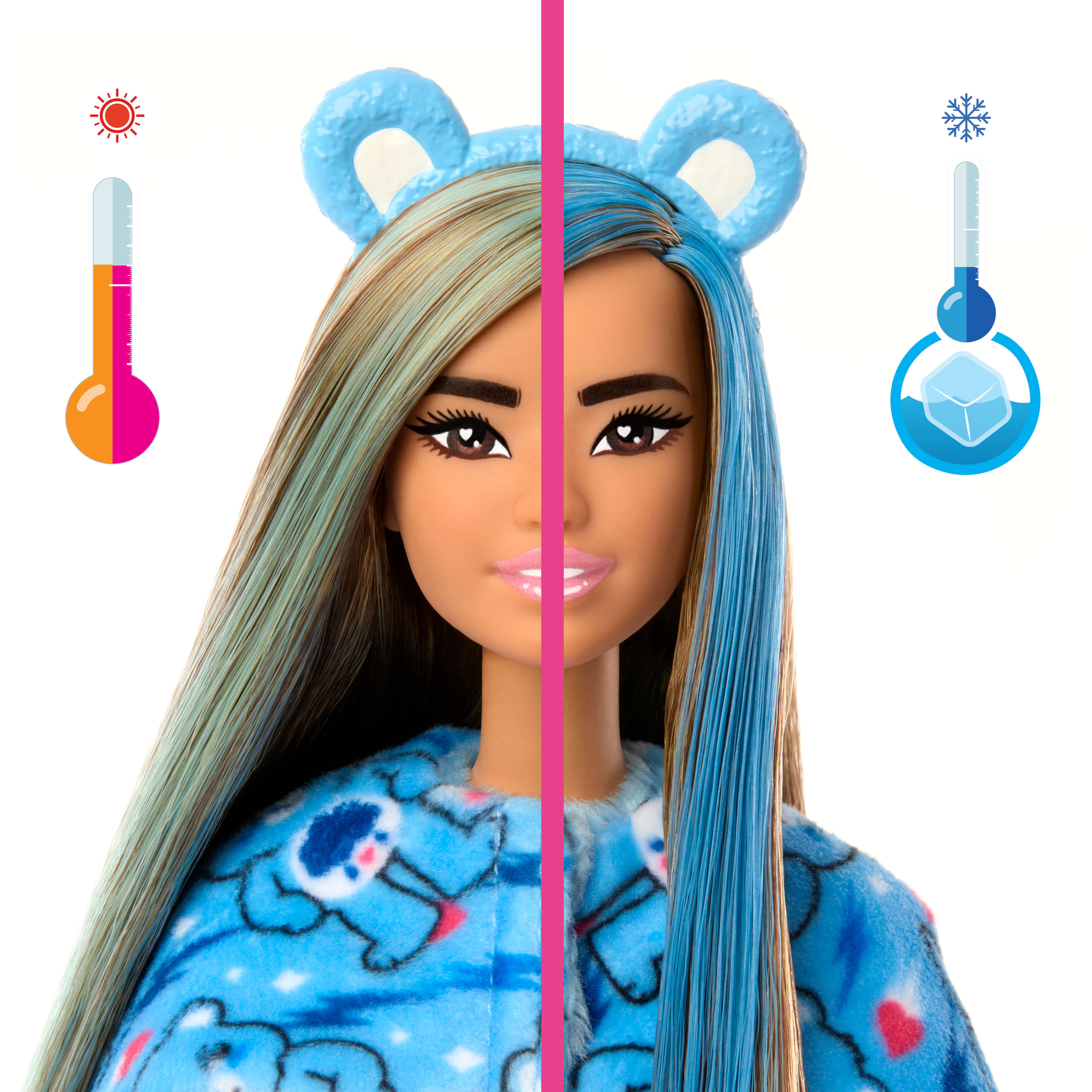 Hot Deal! Blue Barbie Cutie Reveal Care Bears Surprise Collectible Doll