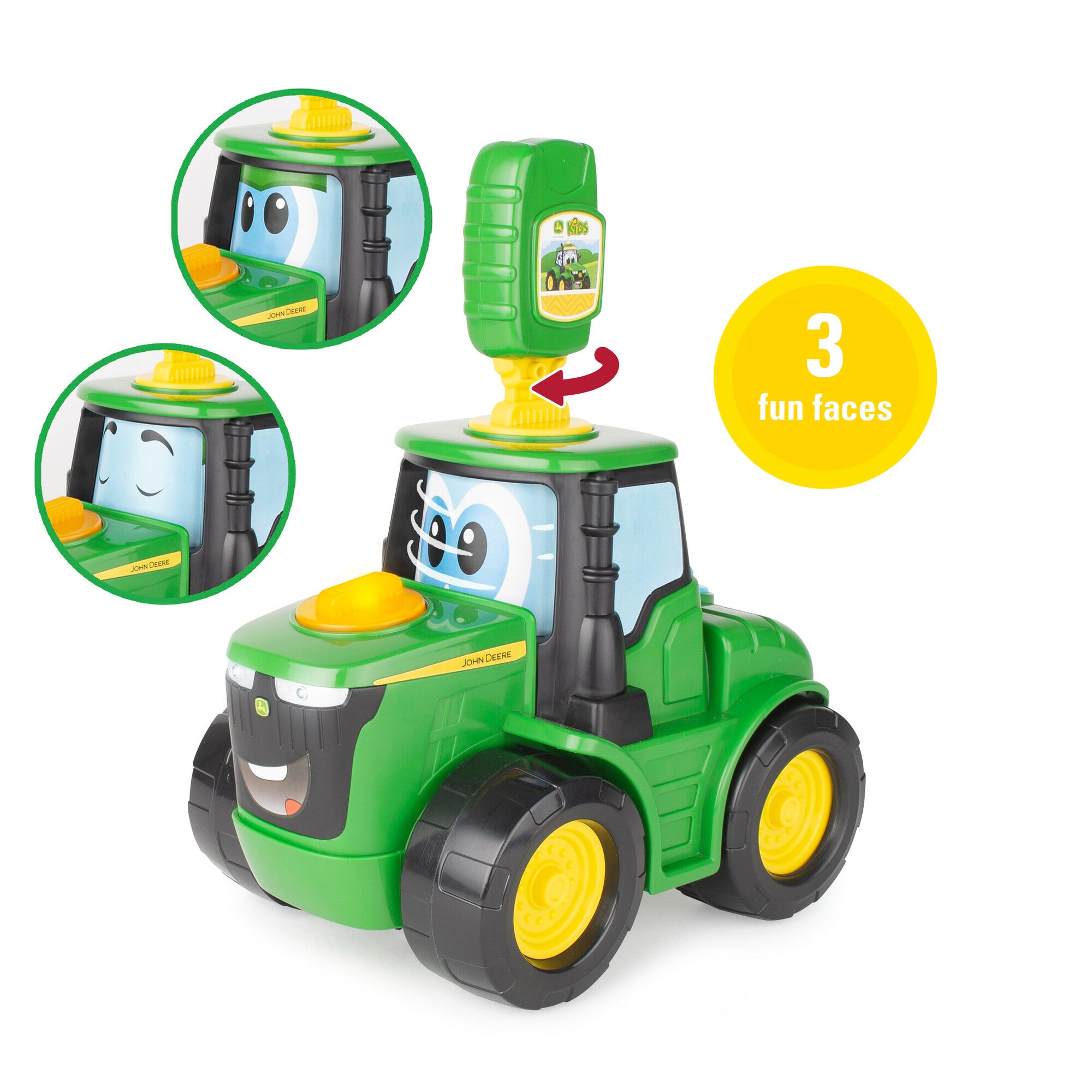 Hot Deal! John Deere Interactive Key - n - Go Johnny Tractor Toy for Kids' Fun