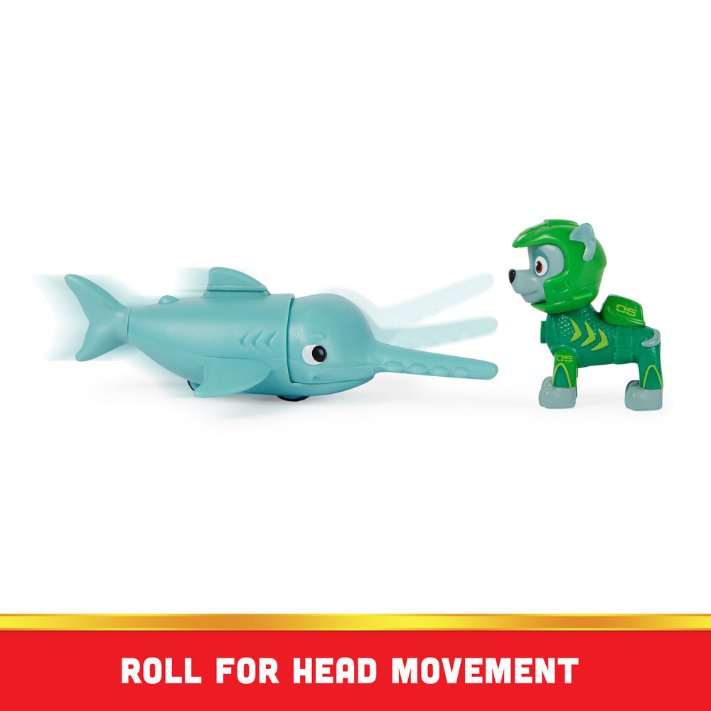 Hot Sale! PAW Patrol Aqua Pups: Rocky & Sawfish Set