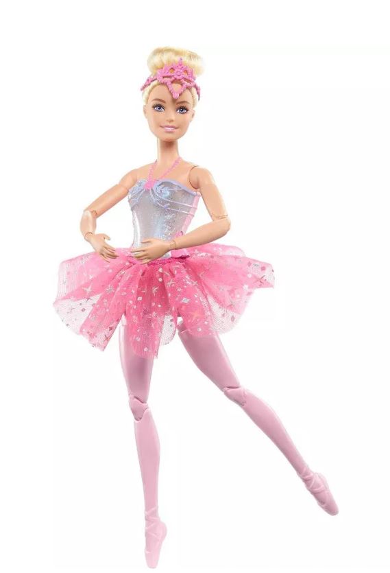 Blonde Barbie Ballerina with Magical Twinkle Lights in Dreamtopia