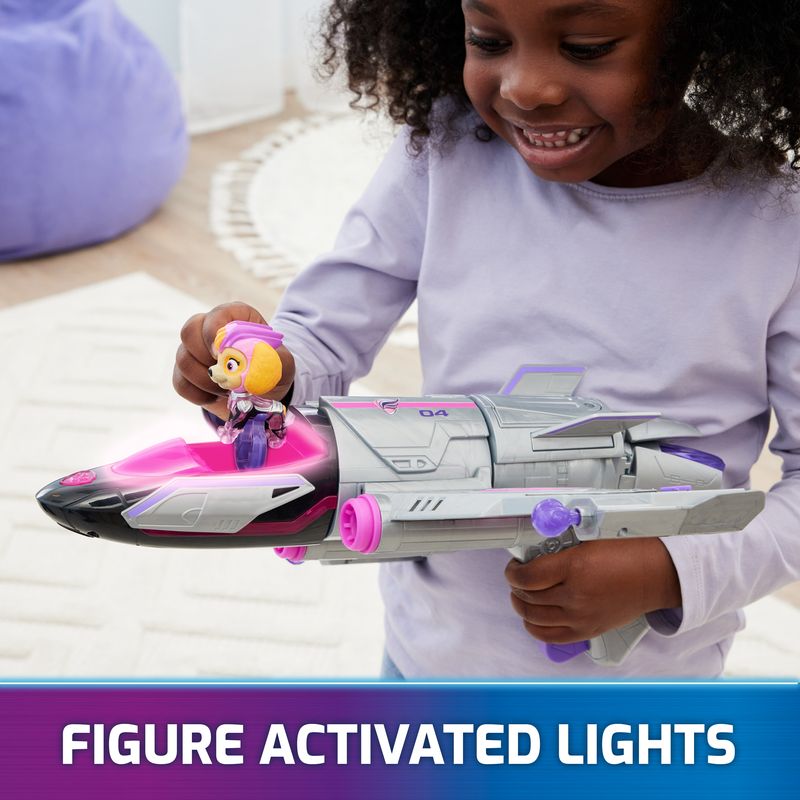 PAW Patrol The Mighty Movie Skye's Deluxe Rescue Jet - Ideal Gift!