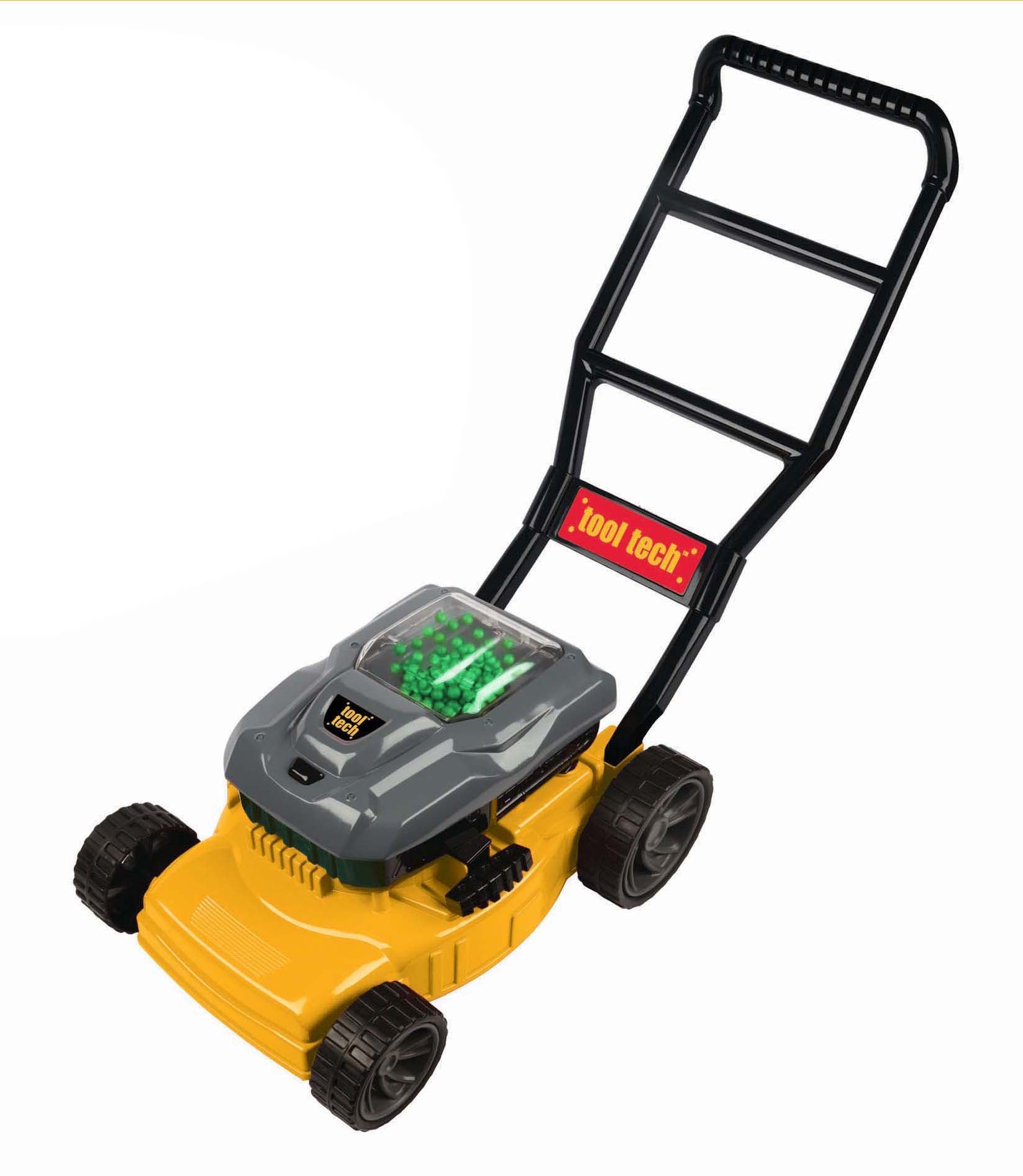 Tool Tech Electronic Kids' Lawnmower - Ideal Outdoor Toy for 3+ Years Old, Fun and Realistic