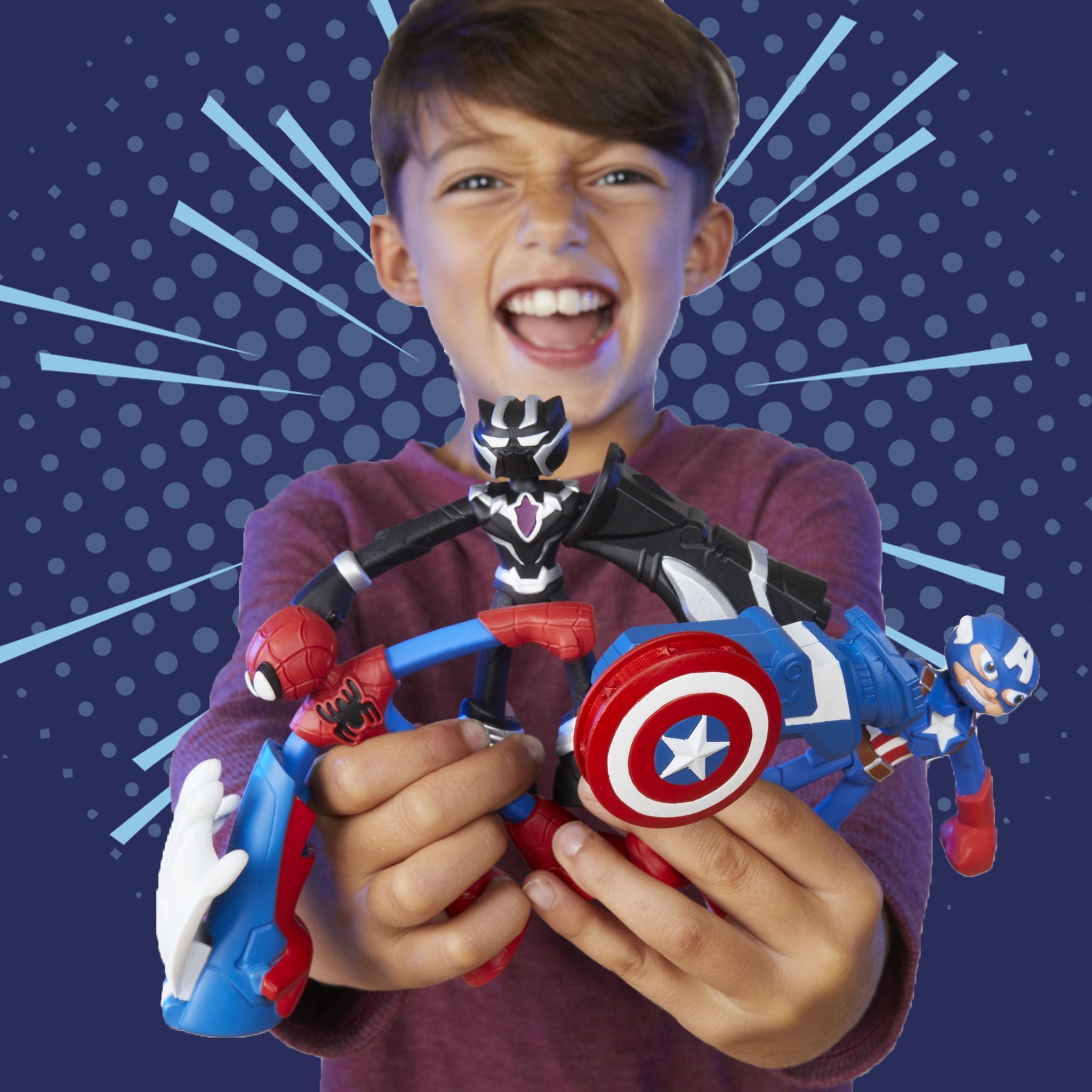 Play-Doh Spider-Man Launch & Slice Battle Set for Kids