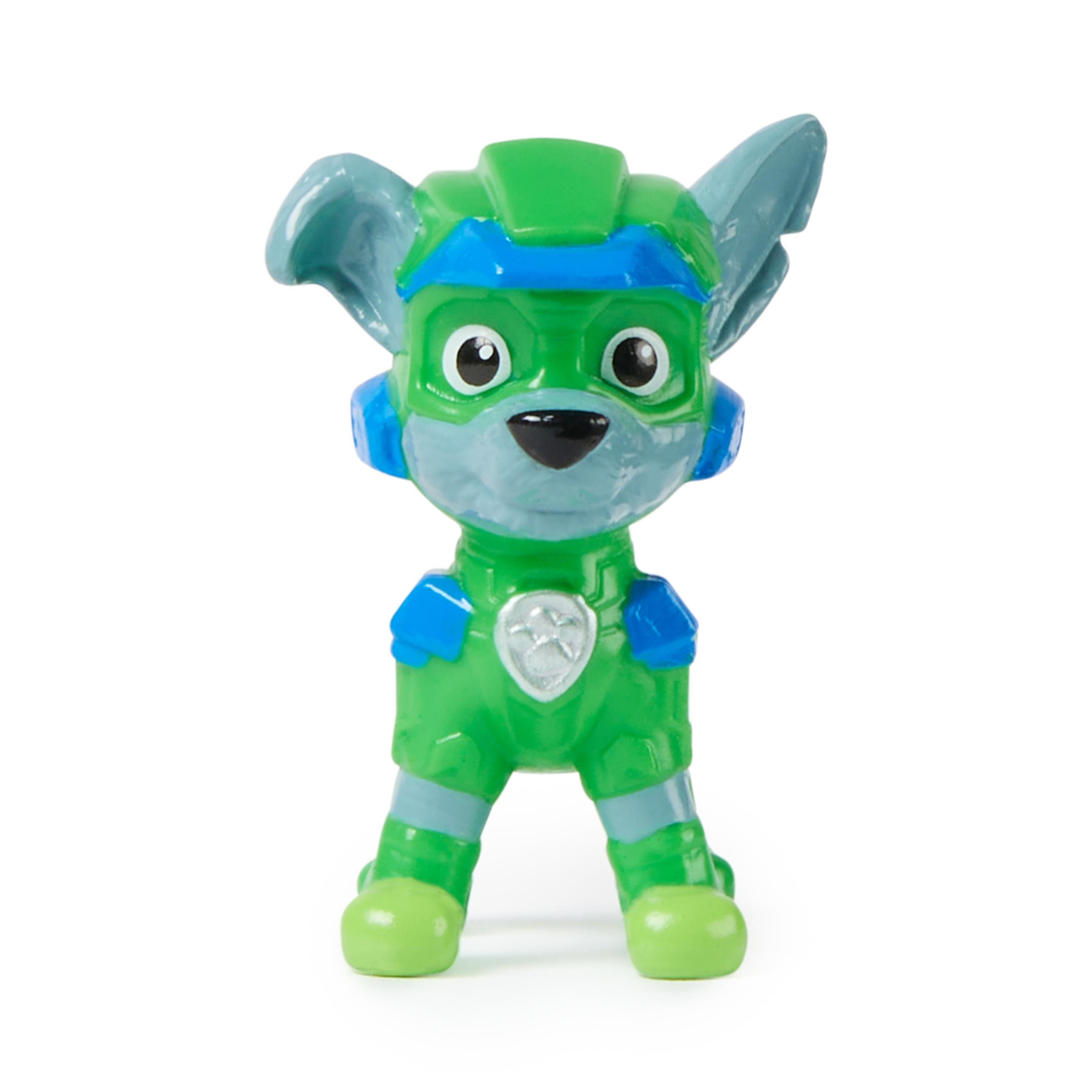 Hot! PAW Patrol The Mighty Movie Surprise Pup Squad Figure - Rocky for Kids