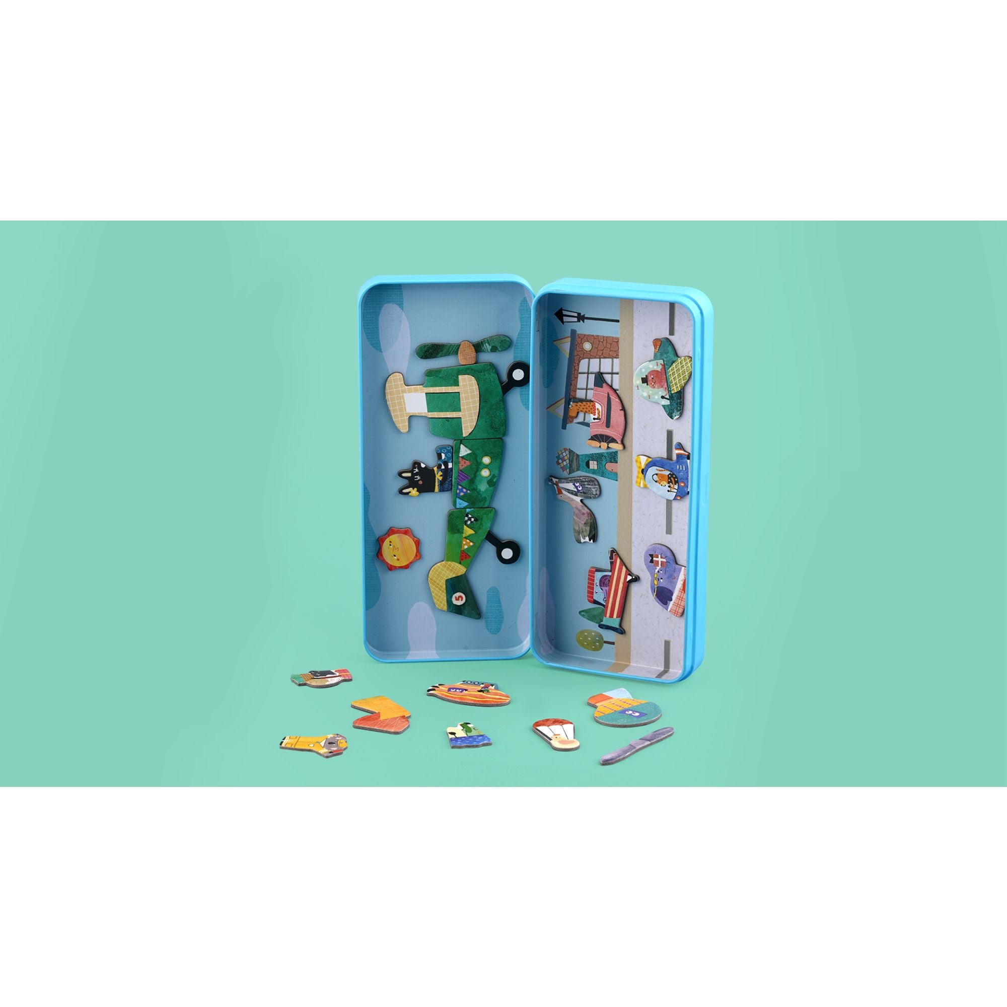MierEdu Educational Magnetic Aircraft Puzzle Box for Kids