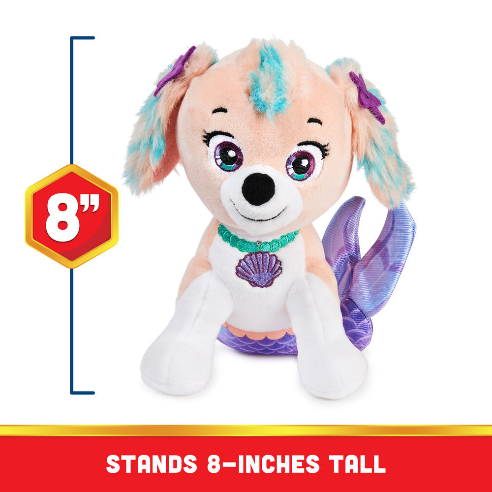 Hot! PAW Patrol Aqua Pups Coral 8 - Inch Basic Plush