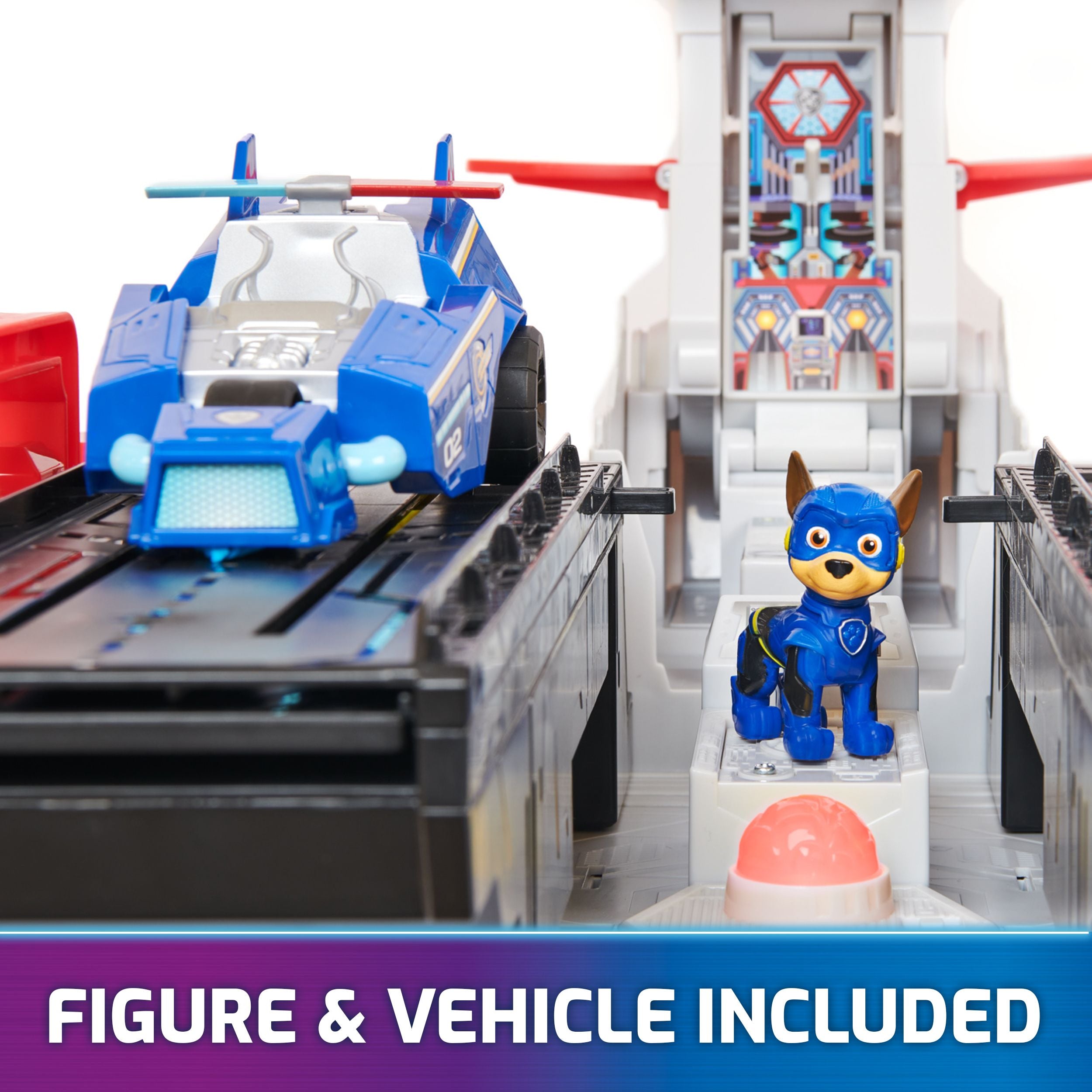 PAW Patrol The Mighty Movie: Exclusive Aircraft Carrier HQ Toy