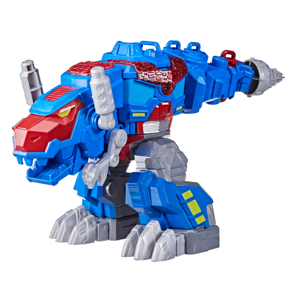 Hot Deal! Transformers Dinobot Adventures Optimus Prime T-Rex Converting Toy for Kids