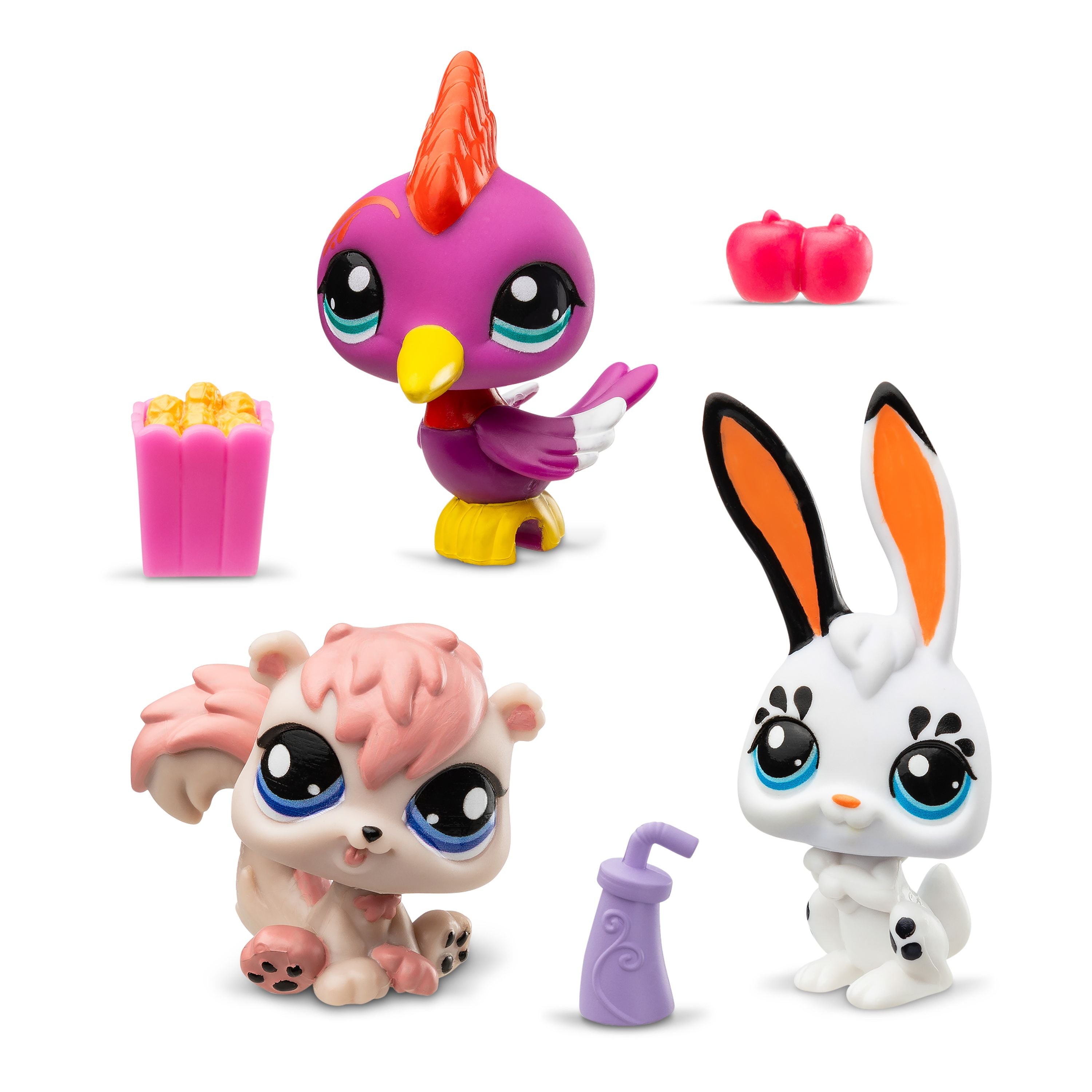 Hot! Littlest Pet Shop Pet Trio Series 2 - Park Pets