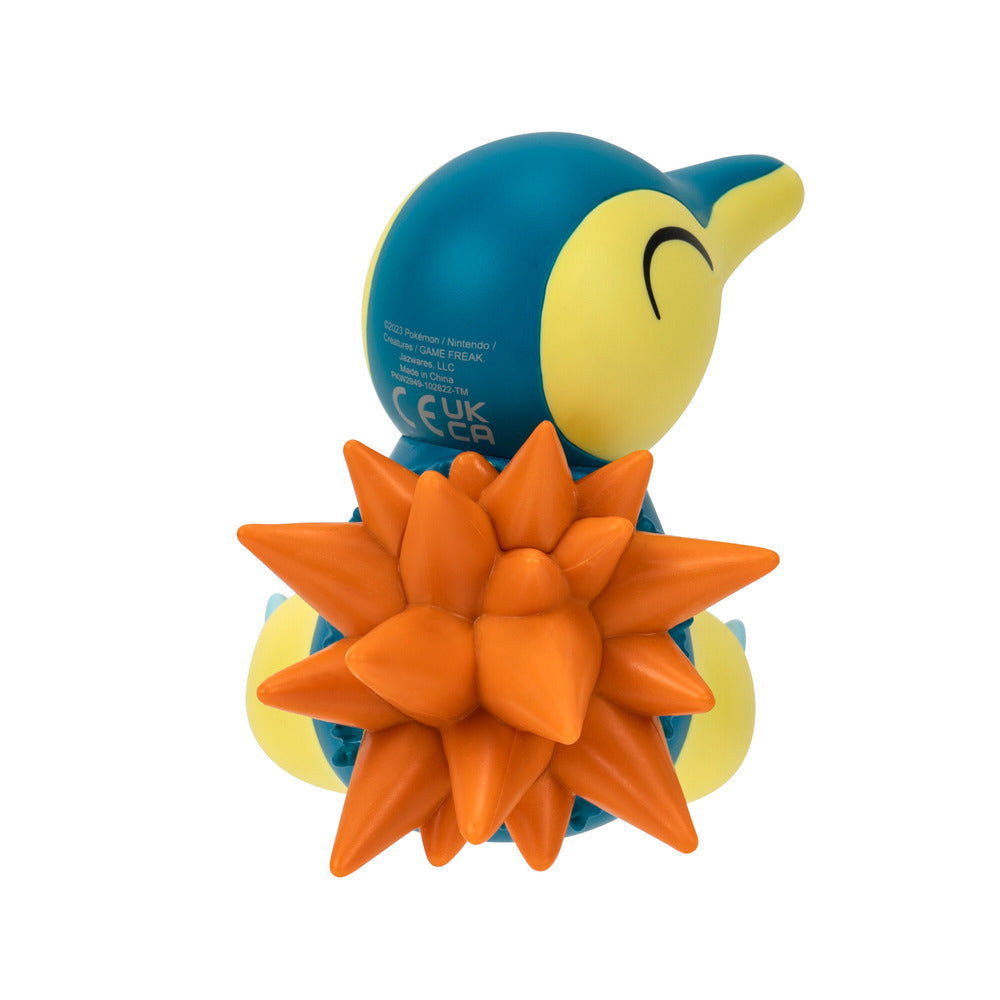 High - quality 4 - Inch Vinyl Cyndaquil Figure from Pokémon Select Collection