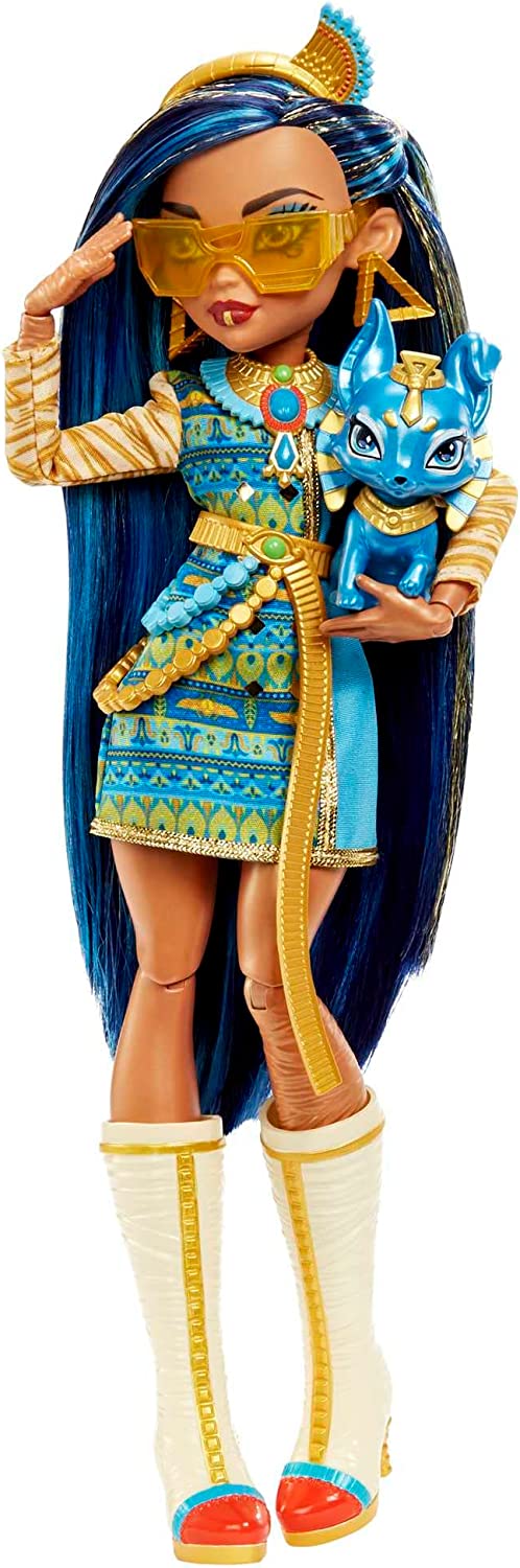 Hot Sale! Monster High Collectible Doll - Cleo De Nile with Royal Fashion