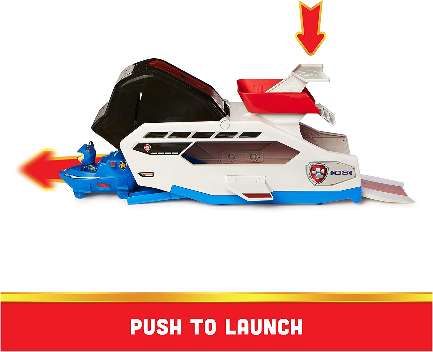 PAW Patrol Aqua Pups: Hot Whale Patroller Toy