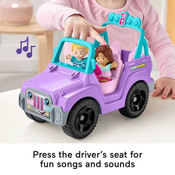 Fisher-Price Little People's Barbie-Styled Beach Cruiser Toy Set