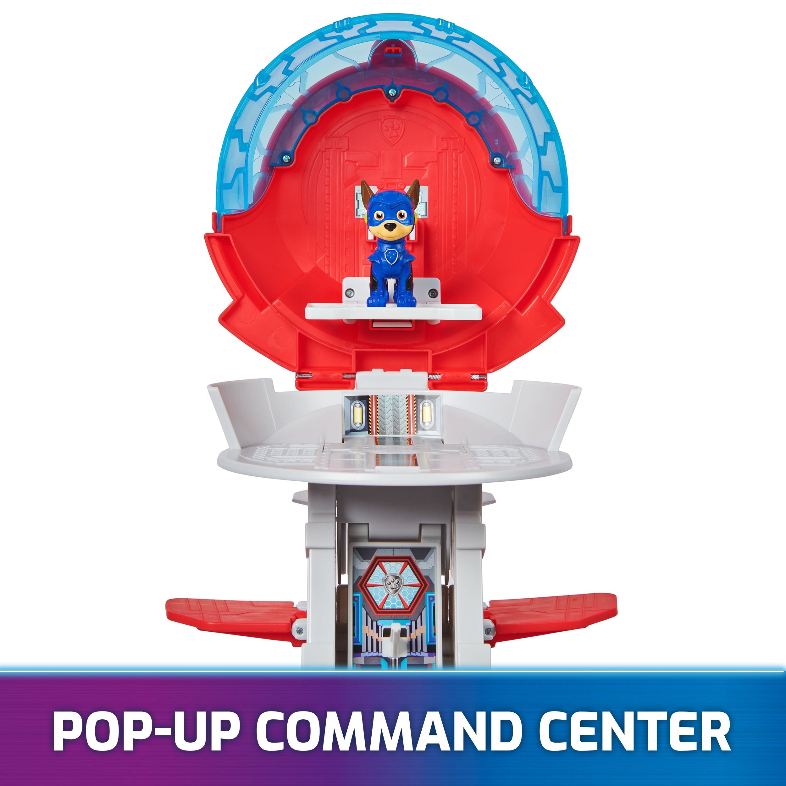 PAW Patrol The Mighty Movie: Exclusive Aircraft Carrier HQ Toy