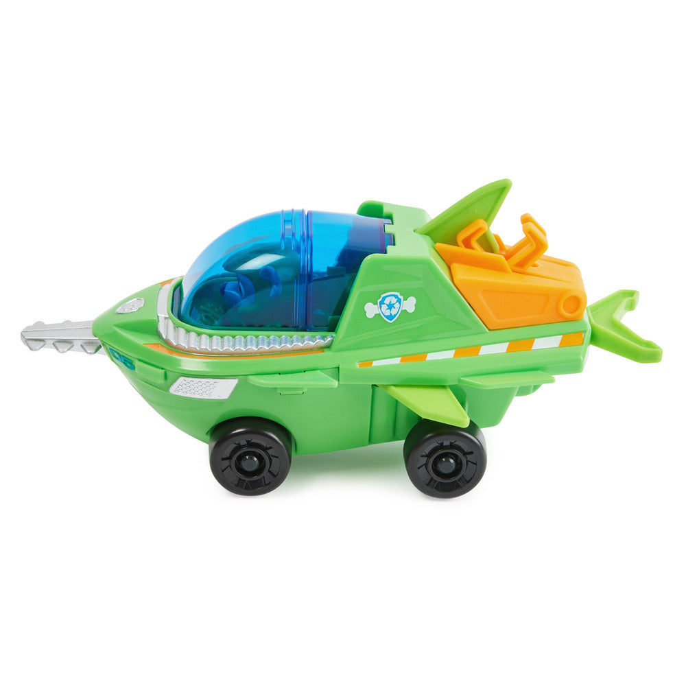 Hot Deal! PAW Patrol Rocky's Aqua Themed Sawfish Rescue Vehicle