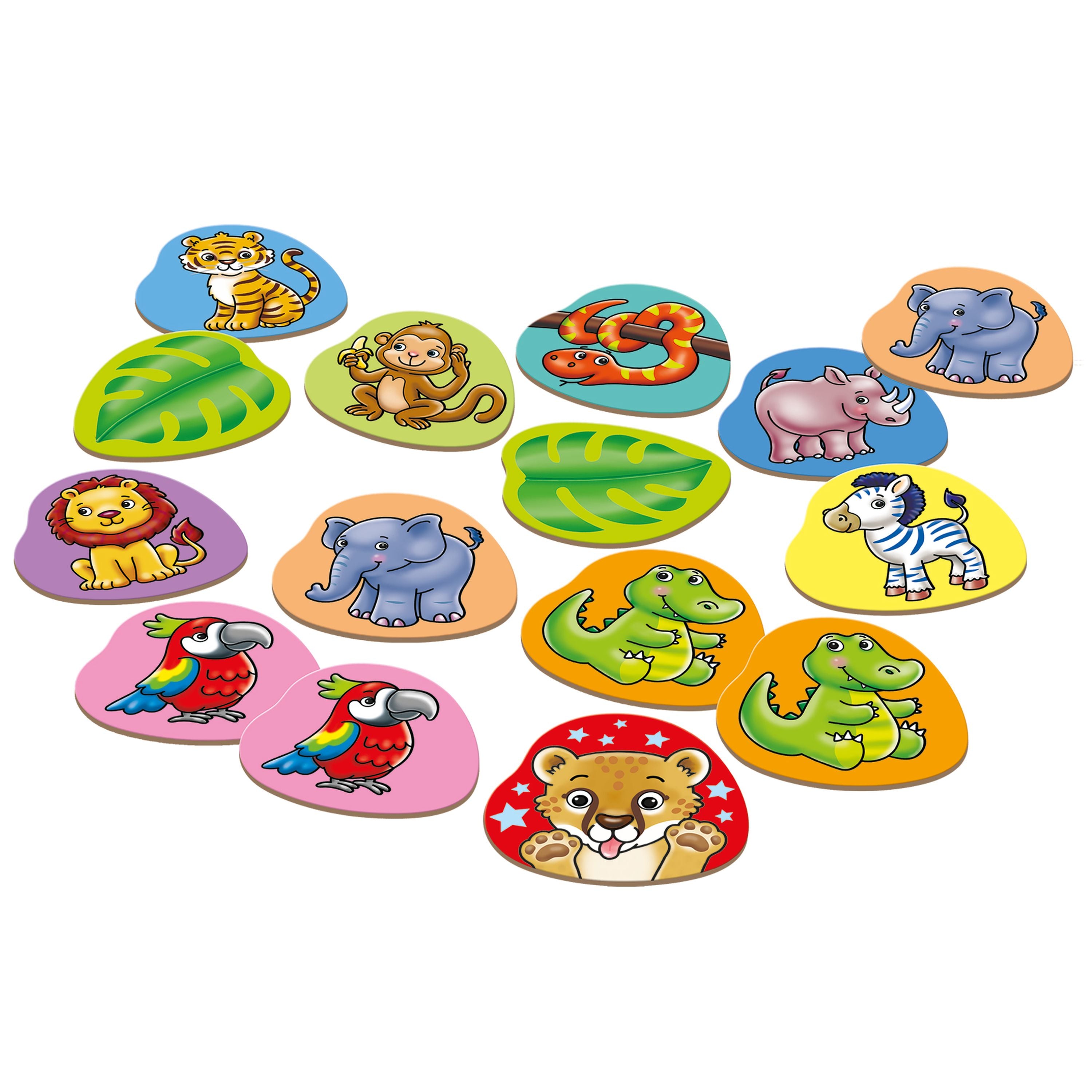 Hot! Orchard Jumble Jungle Memory Game