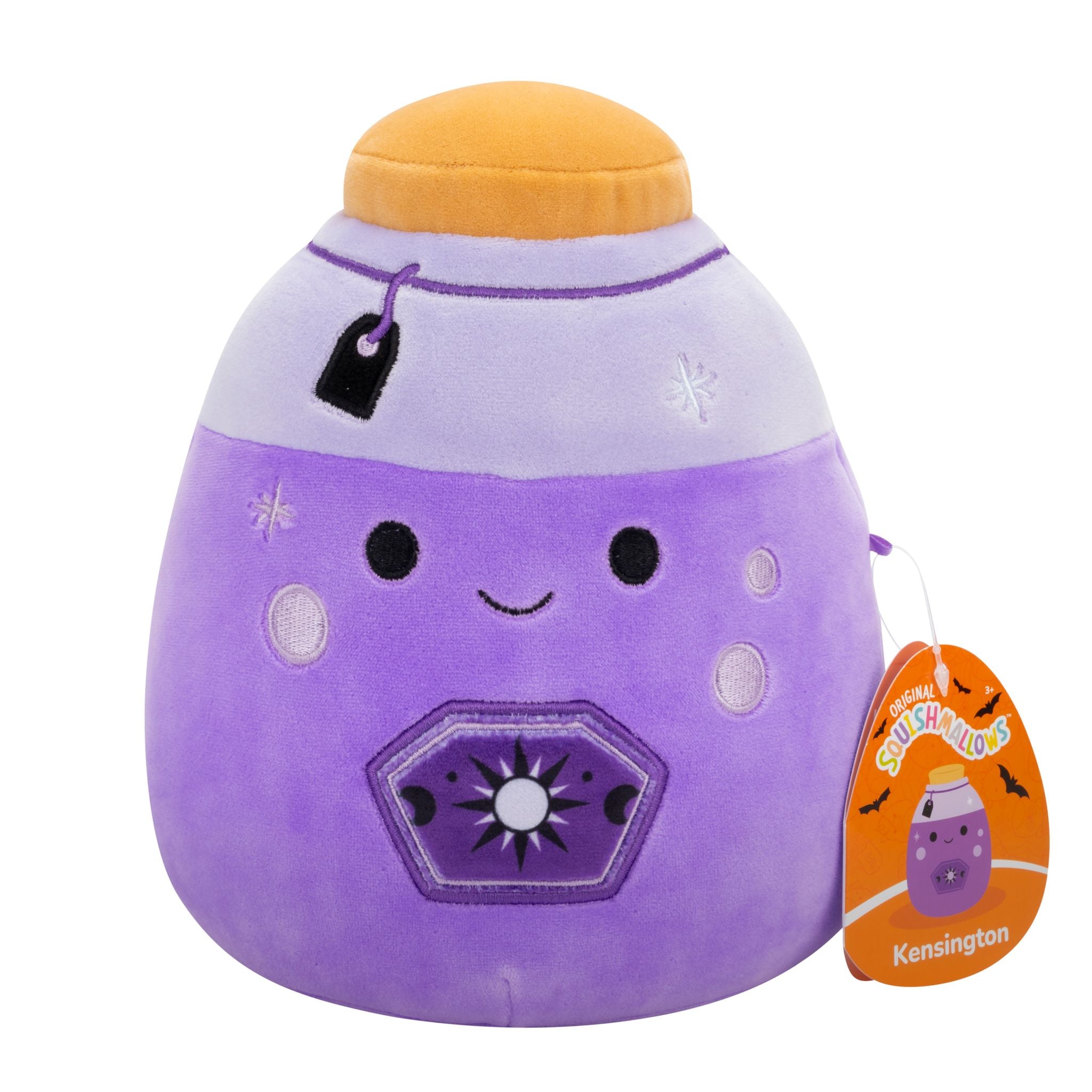 7.5 Inch Halloween Season Squishmallows Kensington Neon Purple Potion Plush Toy