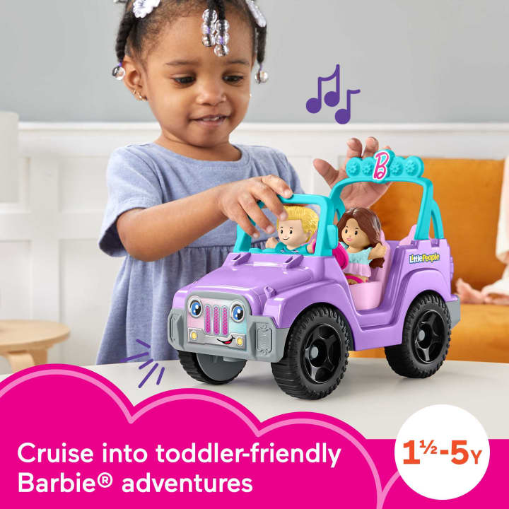 Fisher-Price Little People's Barbie-Styled Beach Cruiser Toy Set
