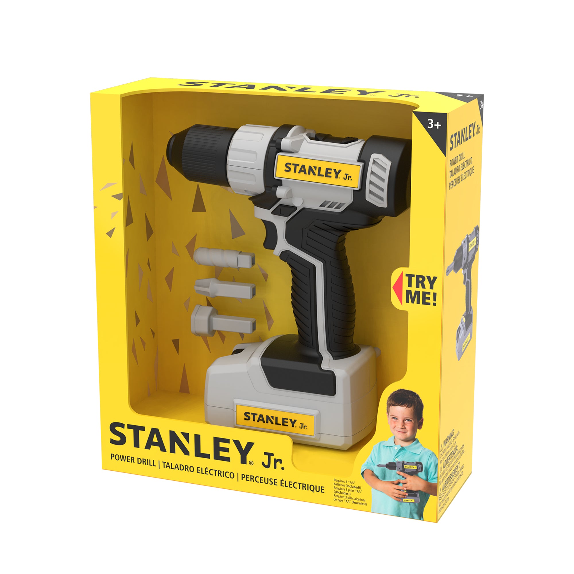 Hot Deal! Stanley Jr Battery-Operated Hand Drill for Kids