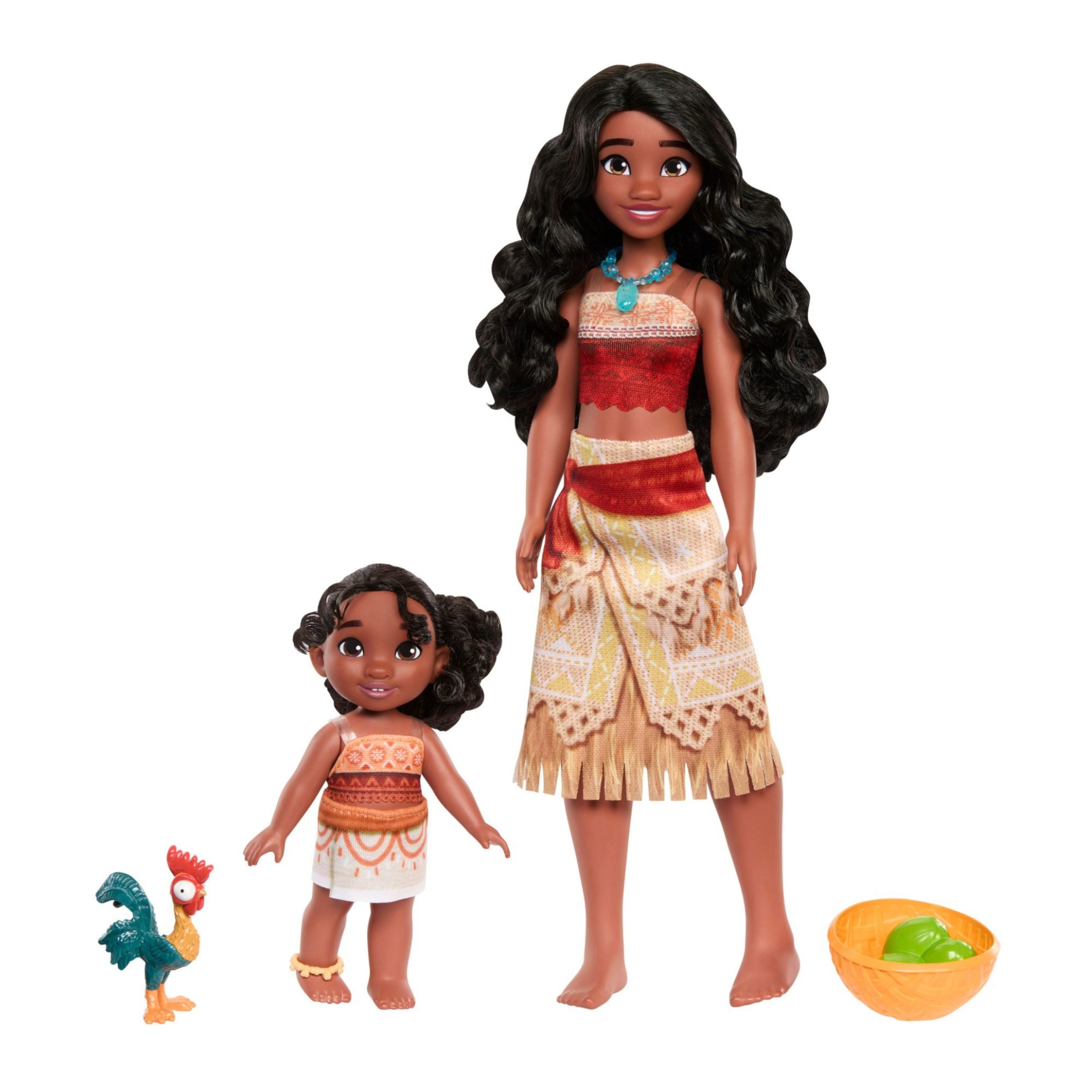 Hot! Disney Moana 2 Moana and Simea Fashion Doll Set with Accessories