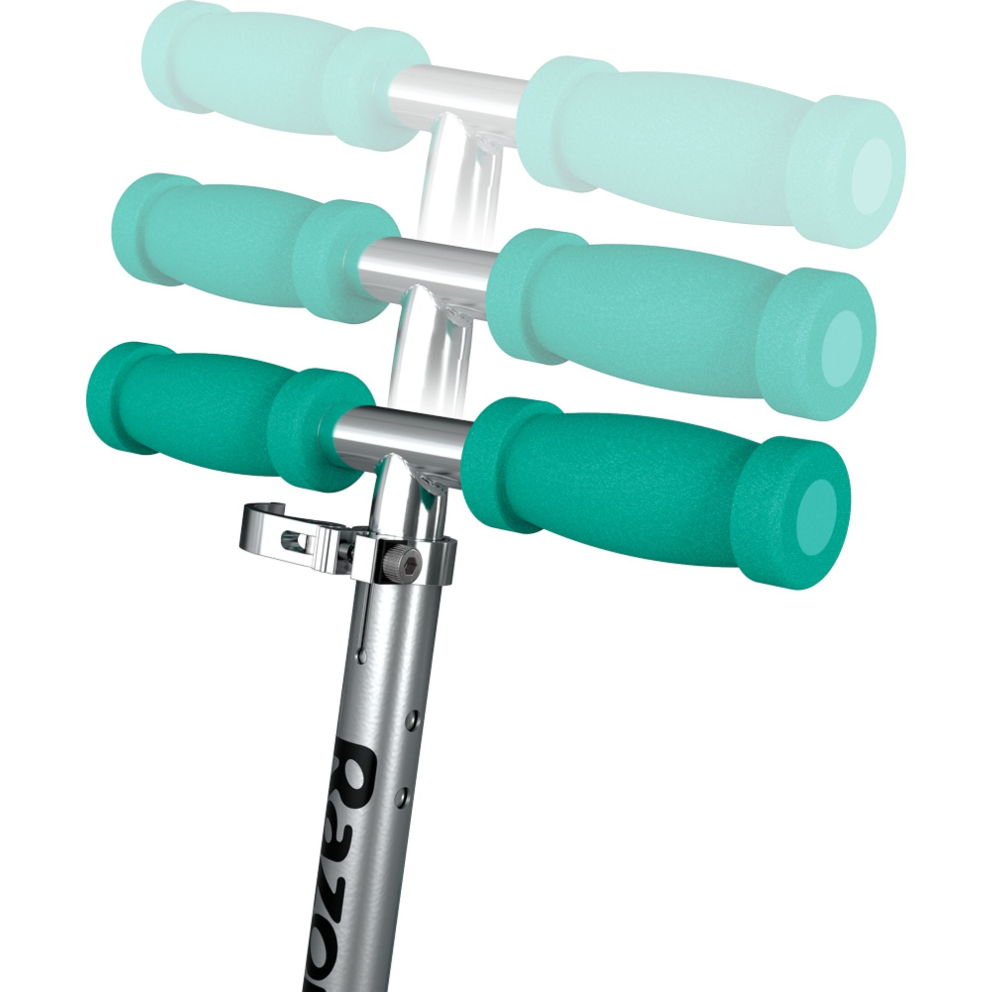 Teal Razor Rollie 2-in-1 DLX Scooter - Ideal for Young Beginners