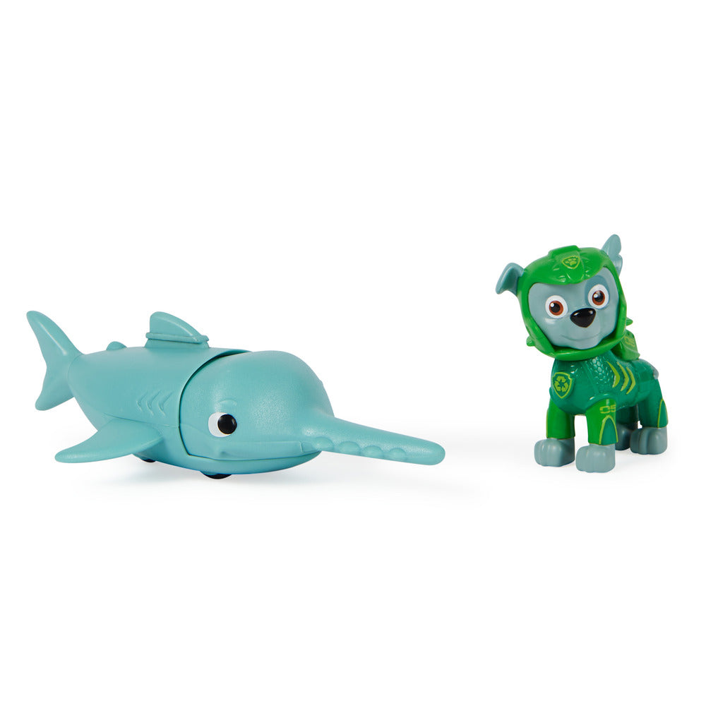 Hot Sale! PAW Patrol Aqua Pups: Rocky & Sawfish Set